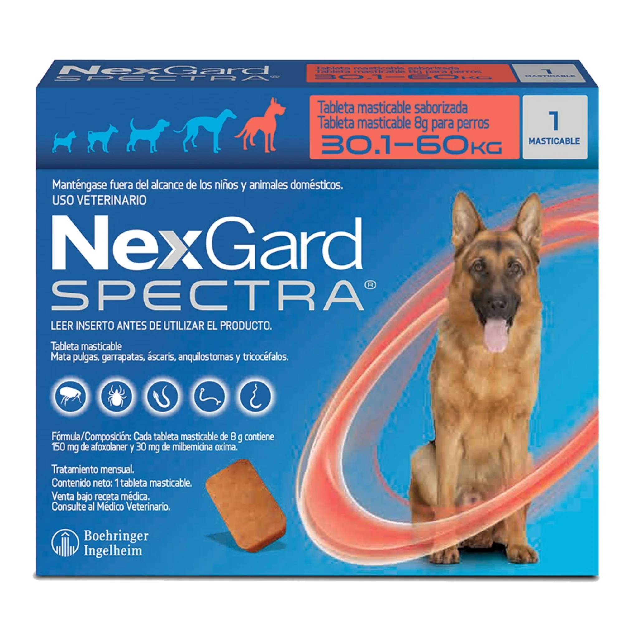 Nexgard Spectra antiparasitario interno y externo - Image 6