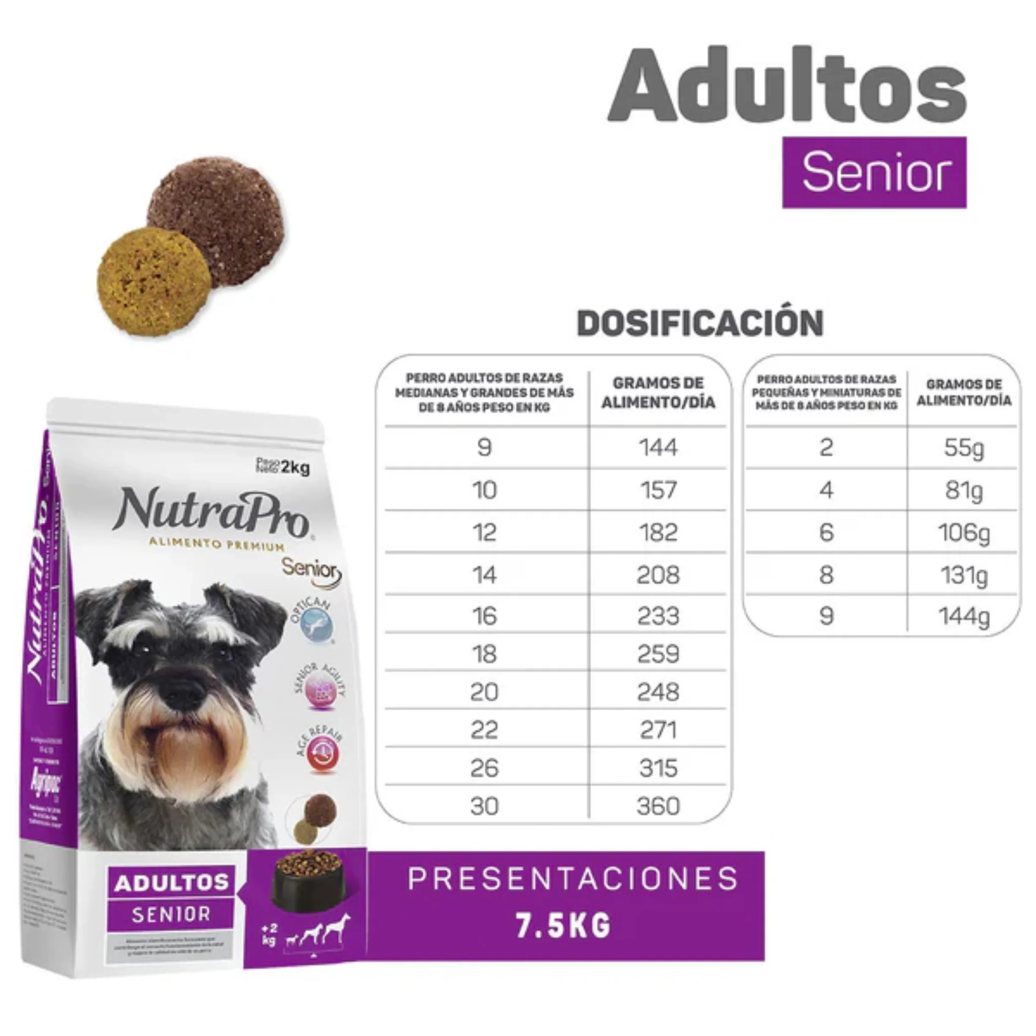 Alimento NutraPro Adulto Senior - Image 3