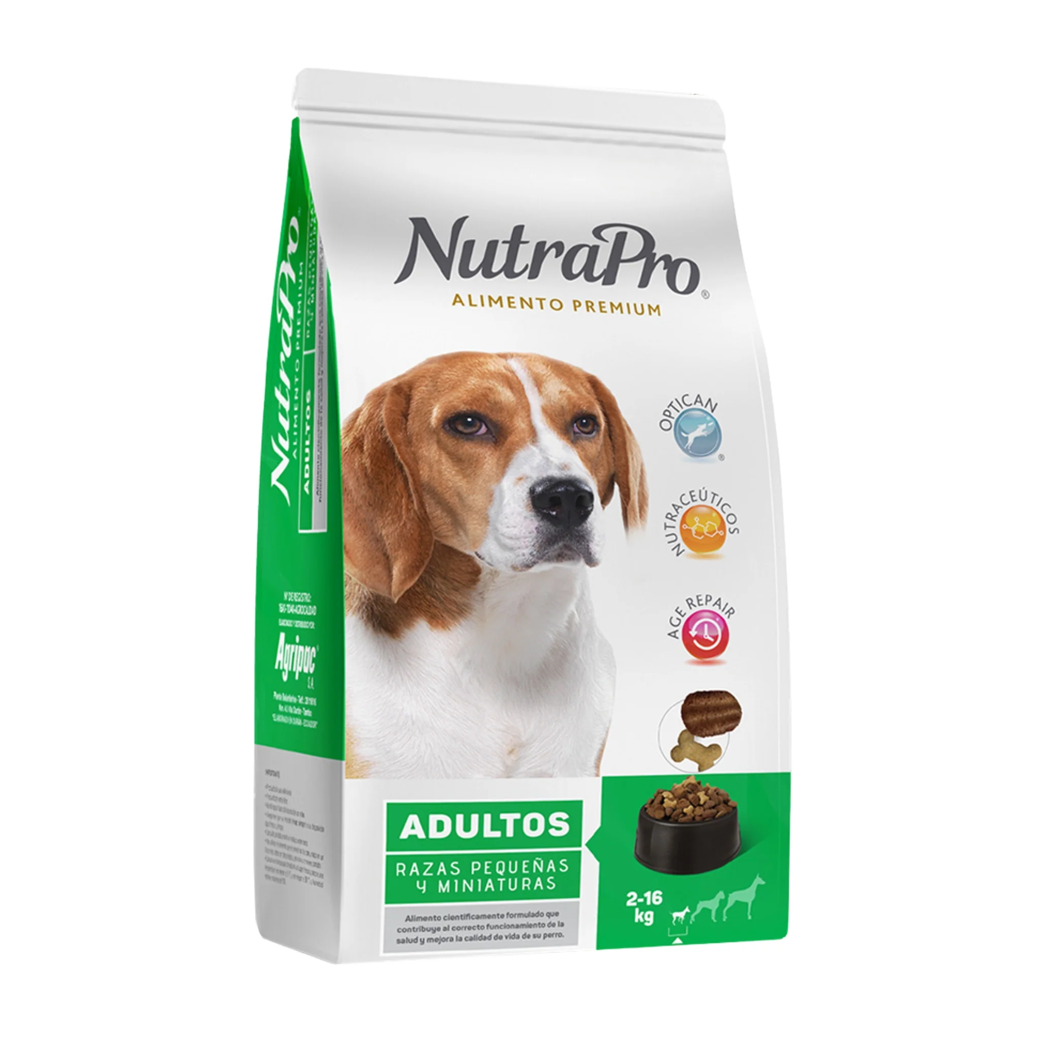 Nutrapro Adulto Razas Pequeñas y Miniaturas 7.5 kg