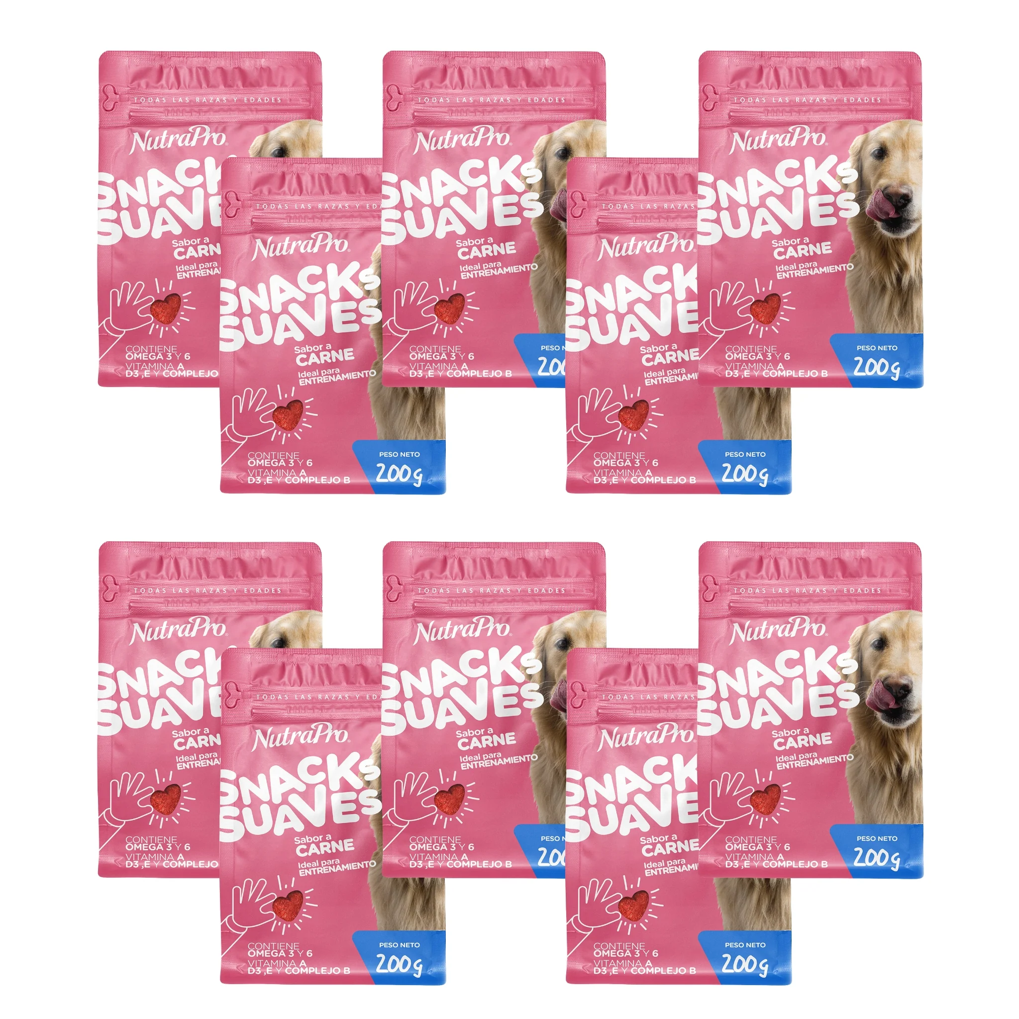NutraPro Galletas Sabor a Carne– Snack Nutritivo para Perros - Image 3