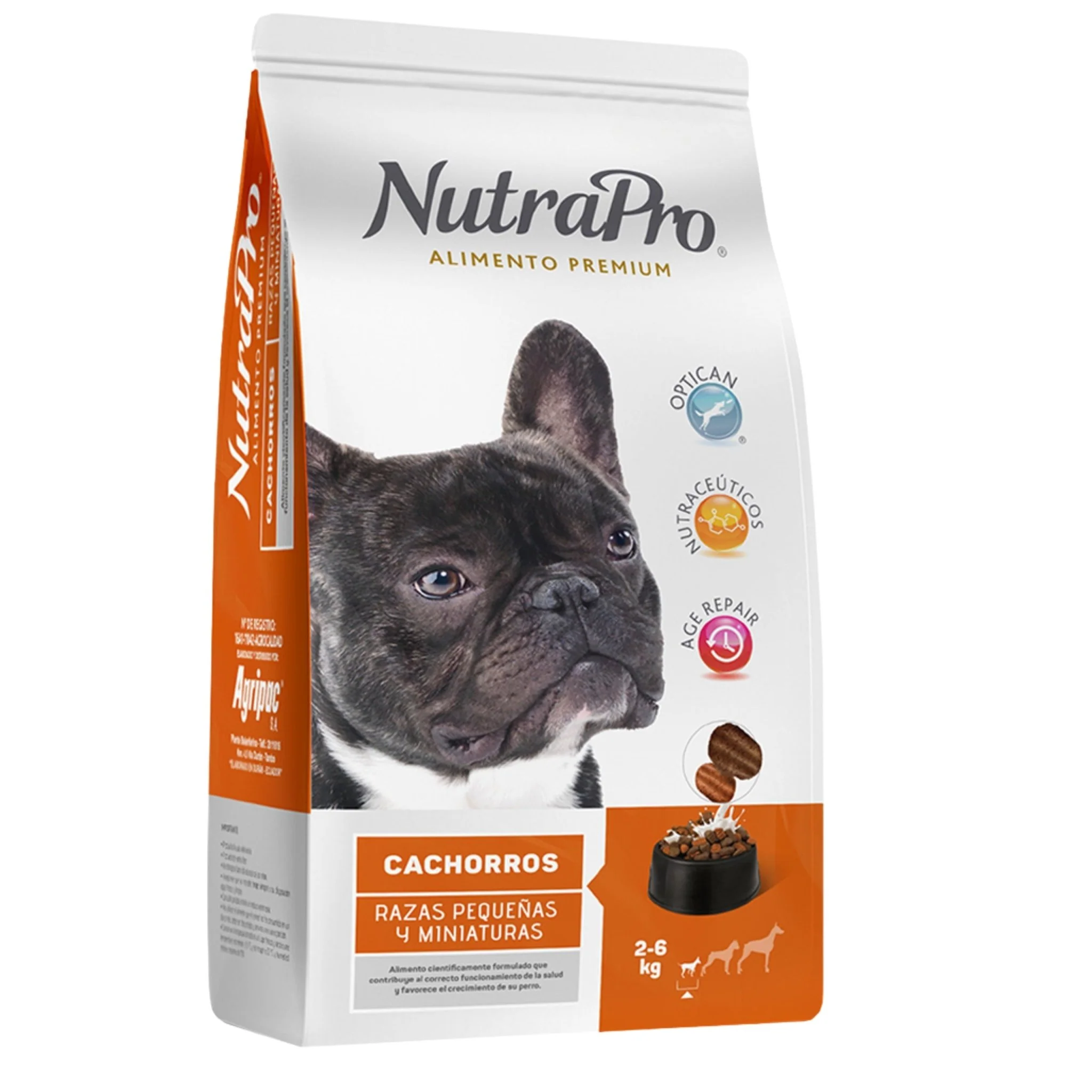 NutraPro para Cachorros Razas Pequeñas y Miniaturas | Alimento Premium