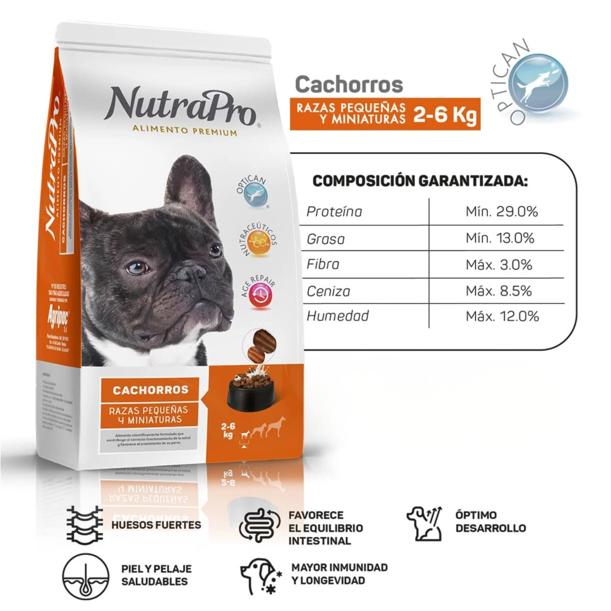 NutraPro para Cachorros Razas Pequeñas y Miniaturas | Alimento Premium - Image 2