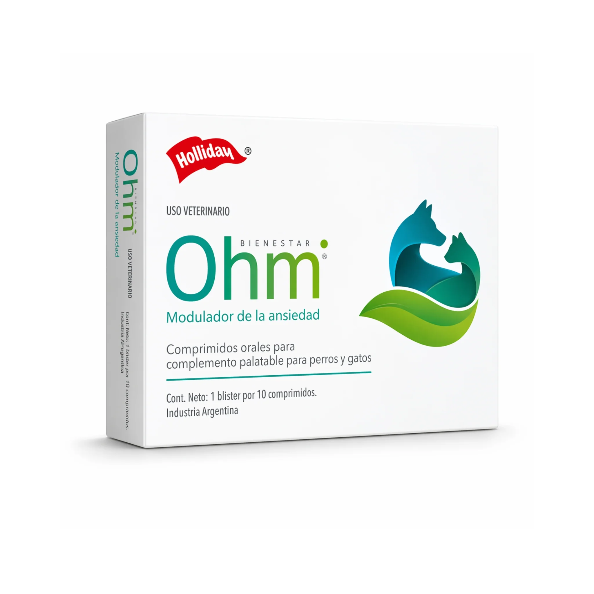 OHM – Modulador de Ansiedad y Estrés para Perros y Gatos