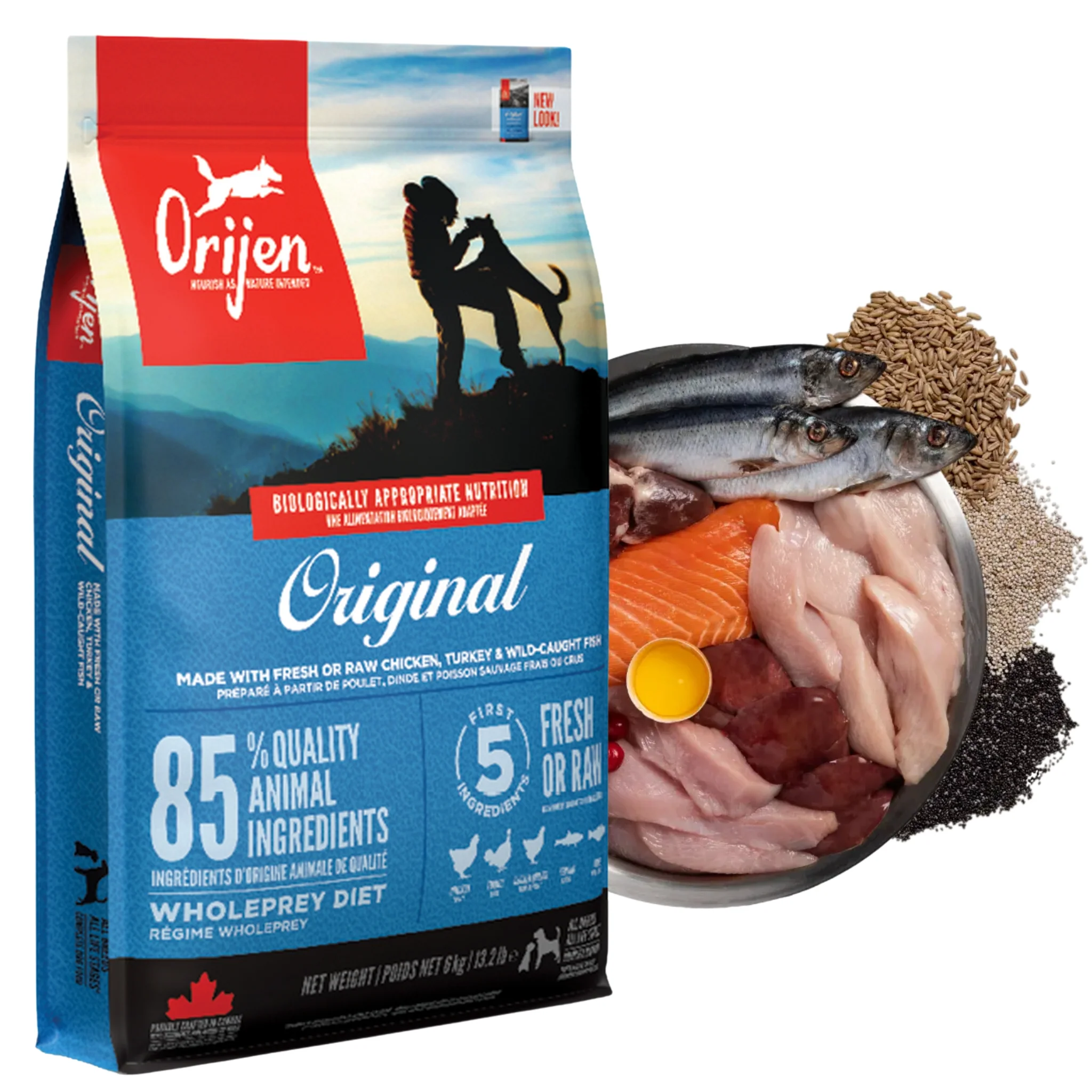 ORIJEN Original – Alimento Premium para Perros de Todas las Edades