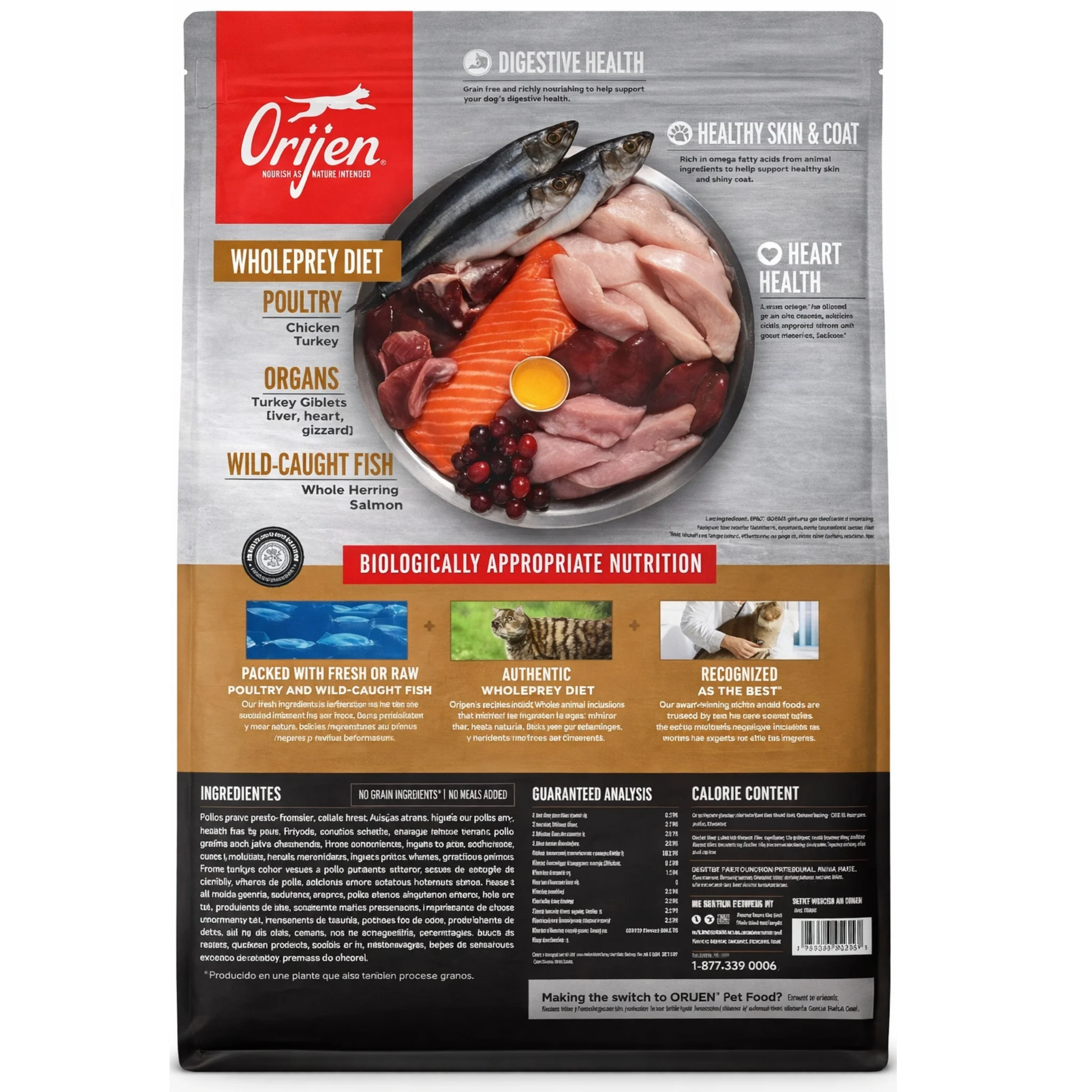 ORIJEN Original Cat & Kitten – Comida Natural para Gatos de Todas las Edades - Image 3