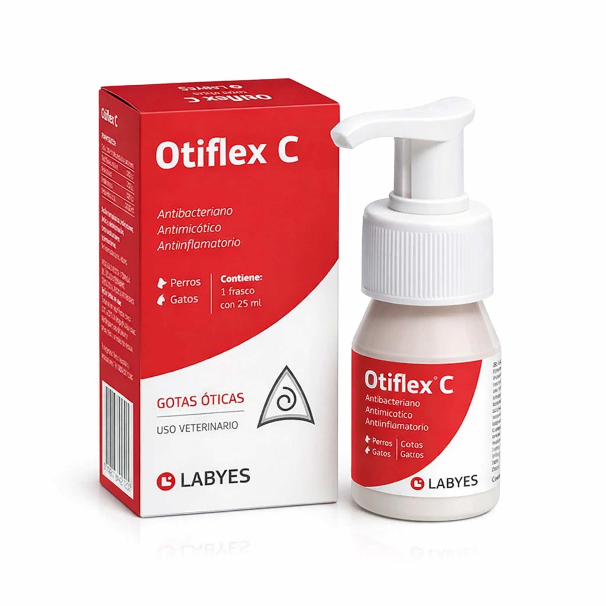 Otiflex C – Tratamiento Ótico para Otitis en Perros y Gatos