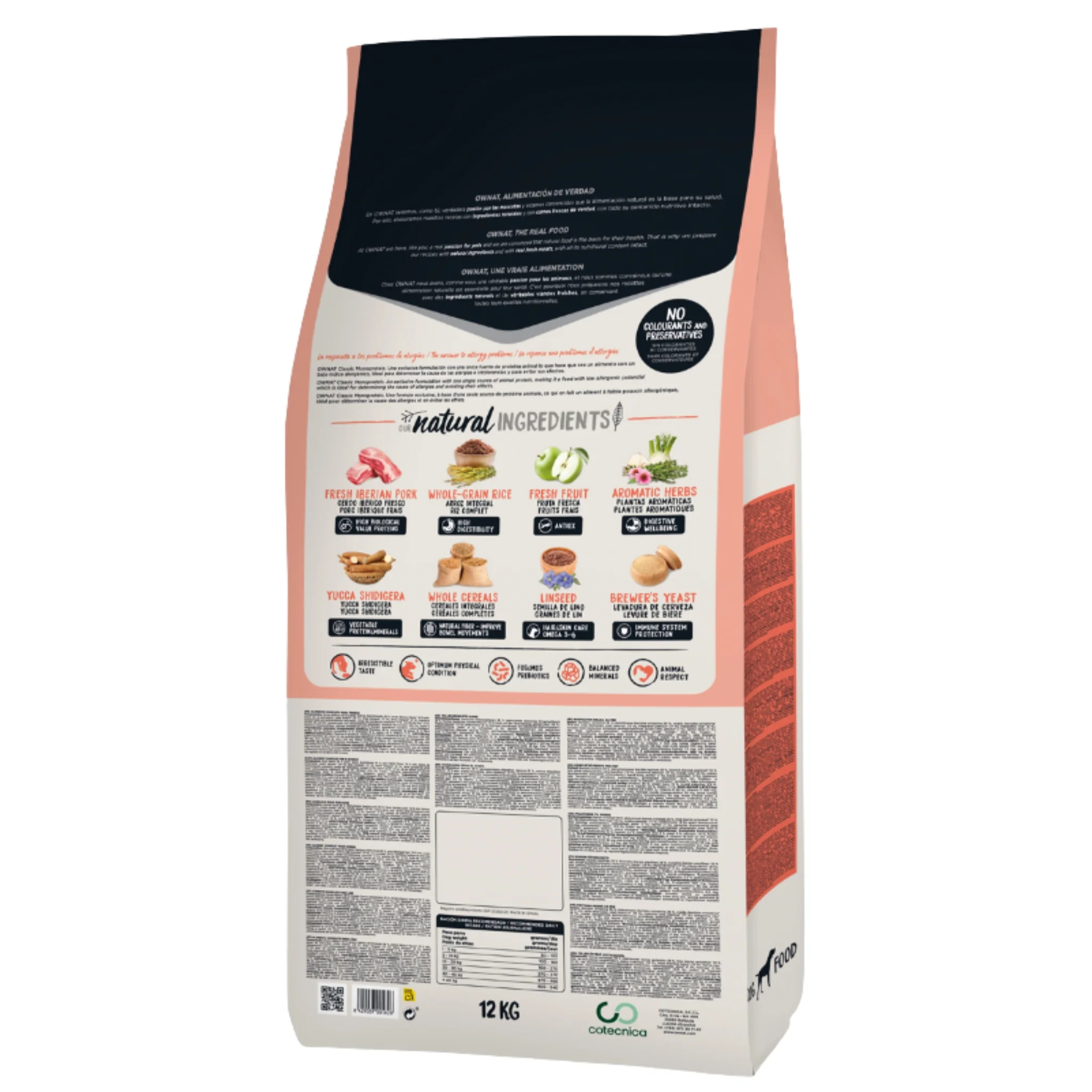 Ownat Classic Monoproteico Iberian Pork – Alimento completo para perros adultos - Image 2