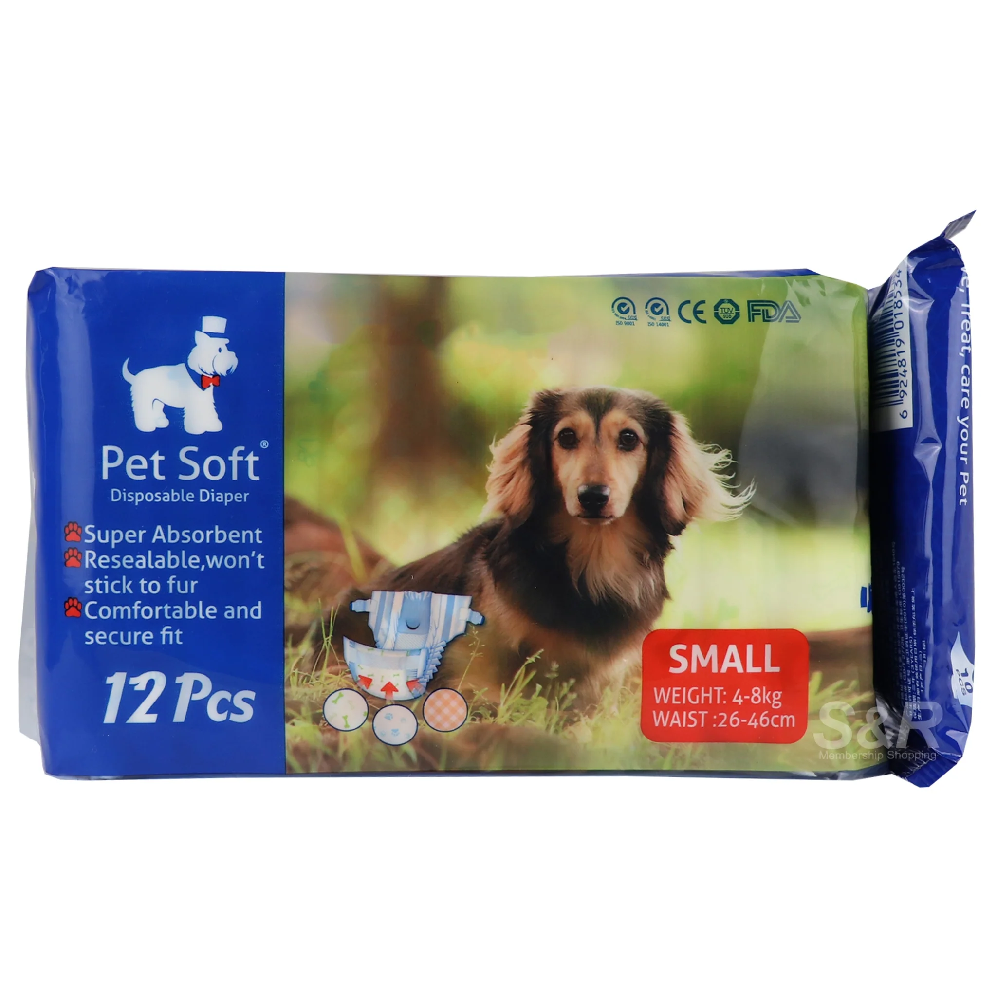 Pañales Desechables Pet Soft – Pack de 12 Unidades - Image 3