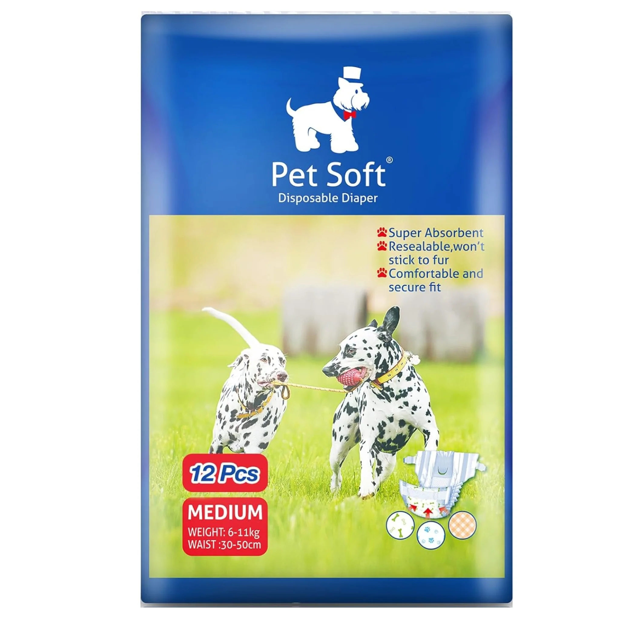 Pañales Desechables Pet Soft – Pack de 12 Unidades - Image 4