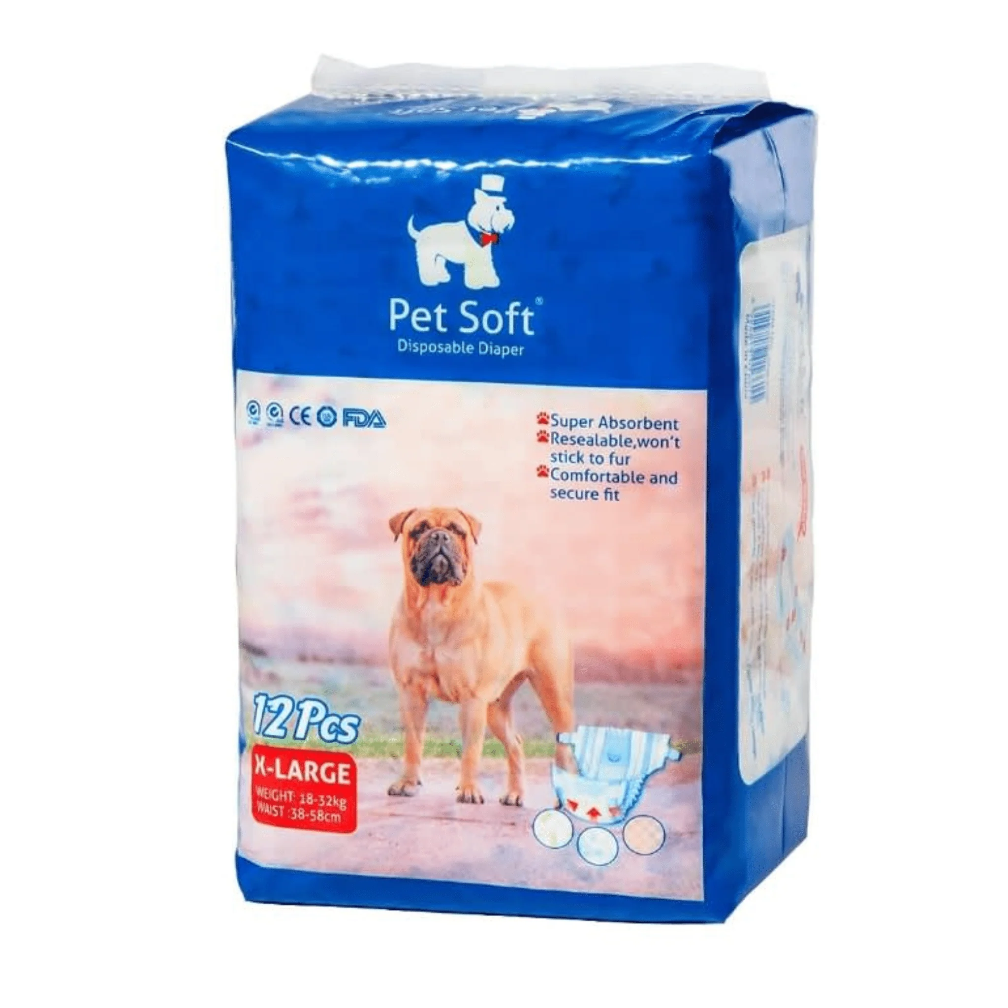 Pañales Desechables Pet Soft – Pack de 12 Unidades - Image 6