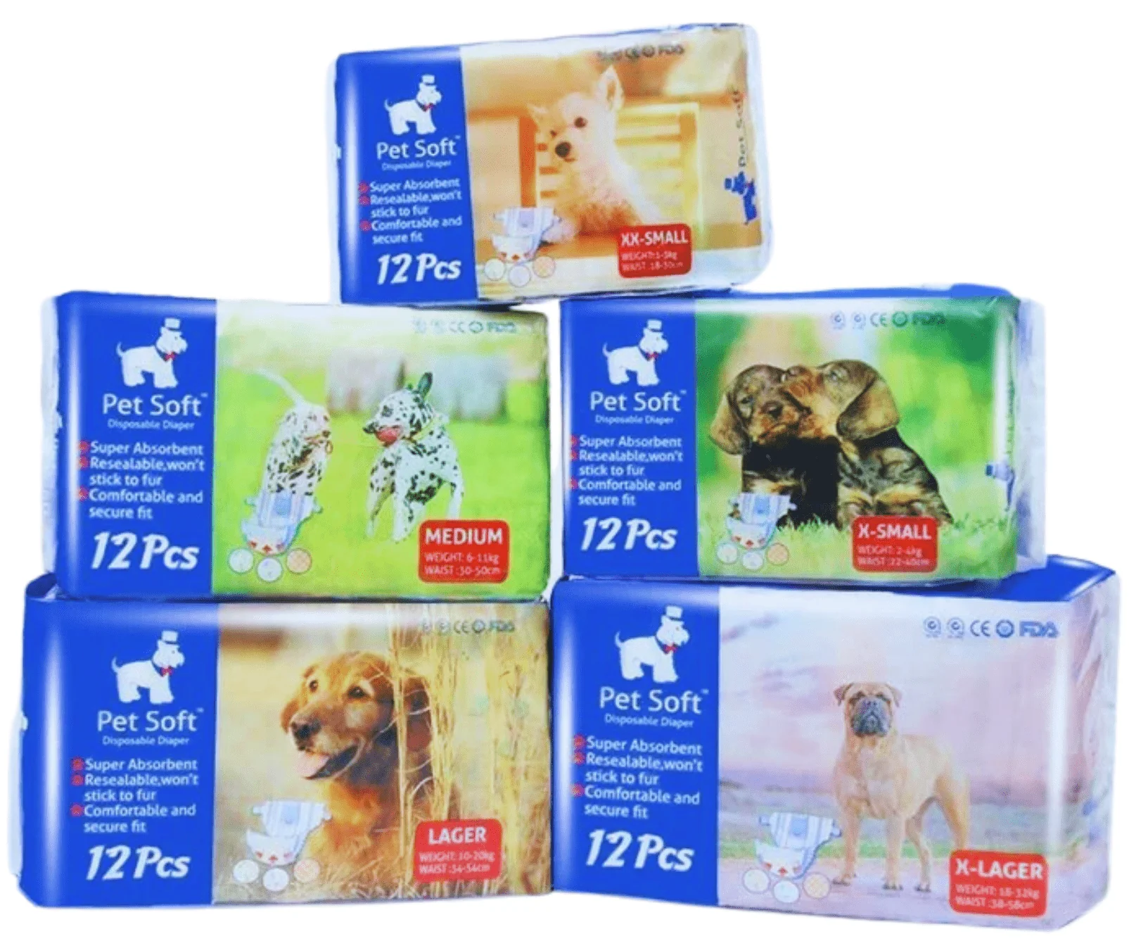 Pañales Desechables Pet Soft – Pack de 12 Unidades - Image 7