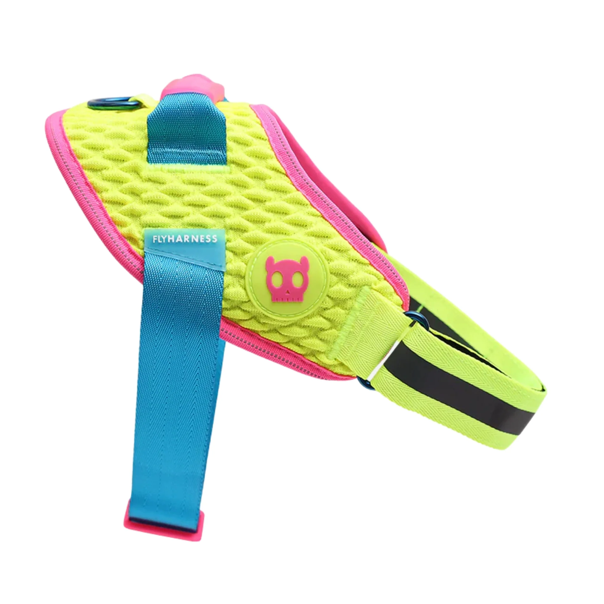Pechera ZeeDog CMYK FlyHarness – Ajustable y Colorida