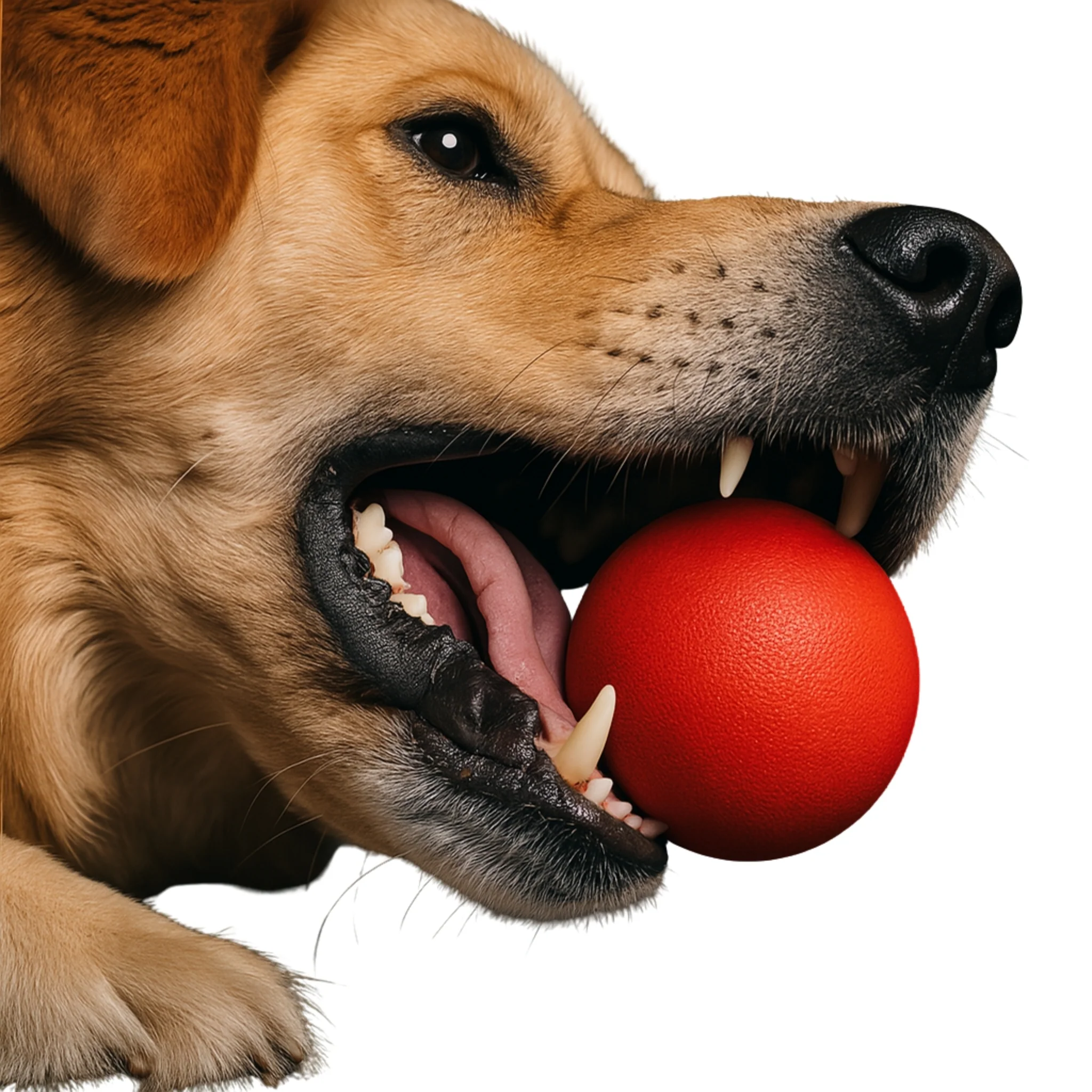 Pelota de Caucho Macizo para Perros – Súper Resistente e Indestructible - Image 2