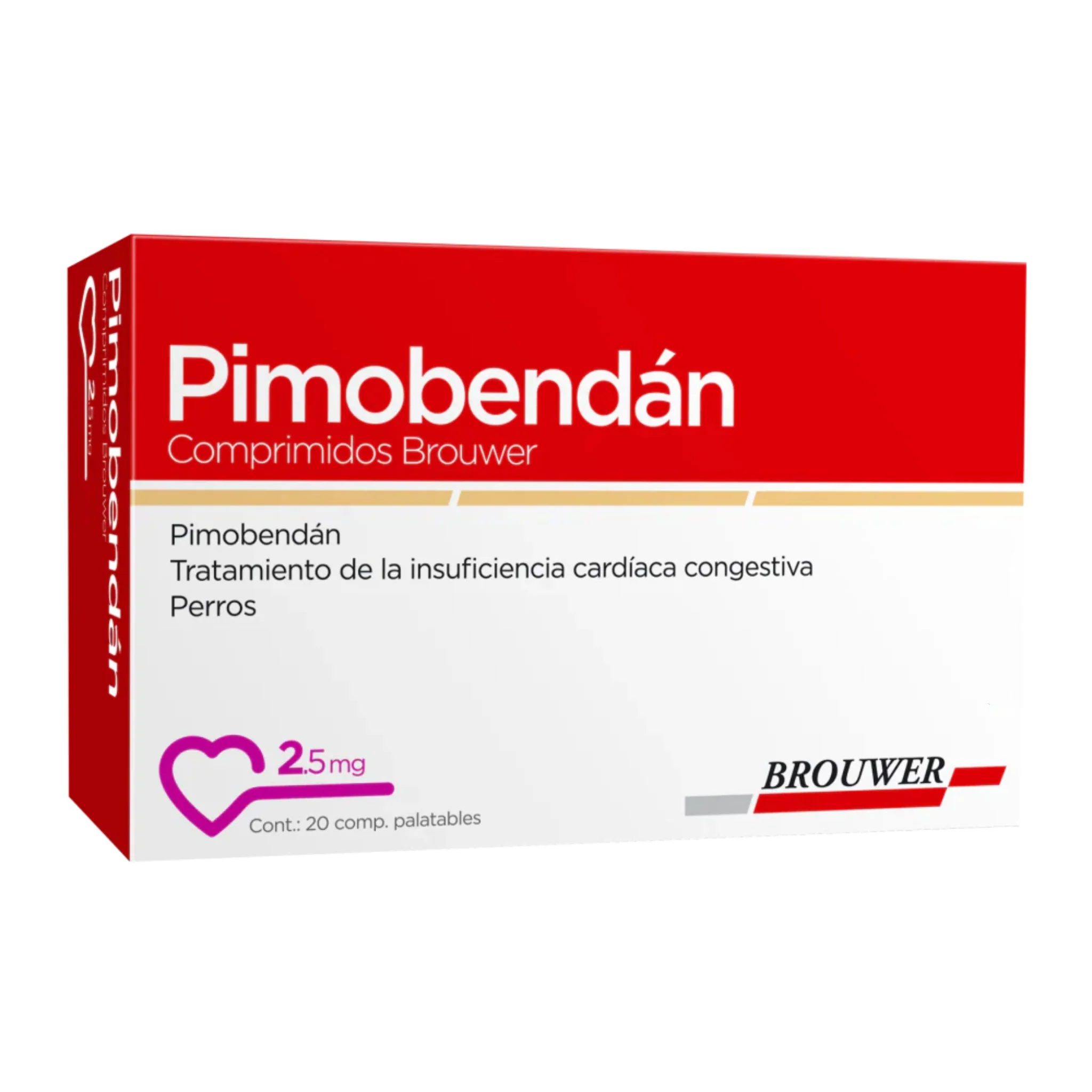 Pimobendán Brouwer – Tratamiento de Insuficiencia Cardíaca
