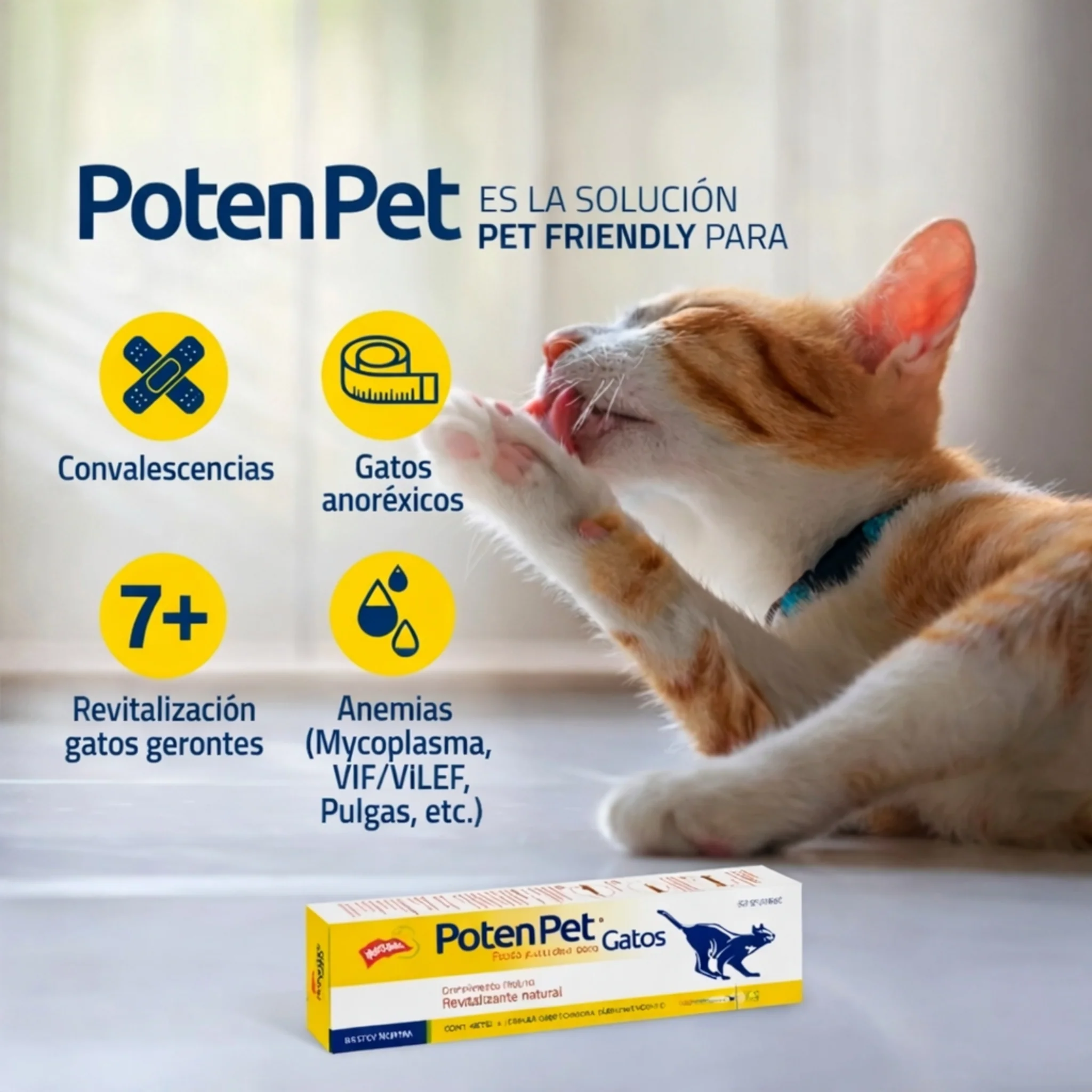 Poten Pet Gatos – Pasta Energizante y Vitaminada para Gatos - Image 2