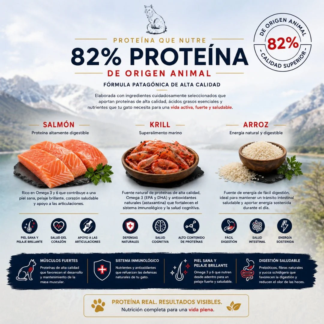 Poema Gato Esterilizados – Control de Peso con Salmón y Krill - Image 3