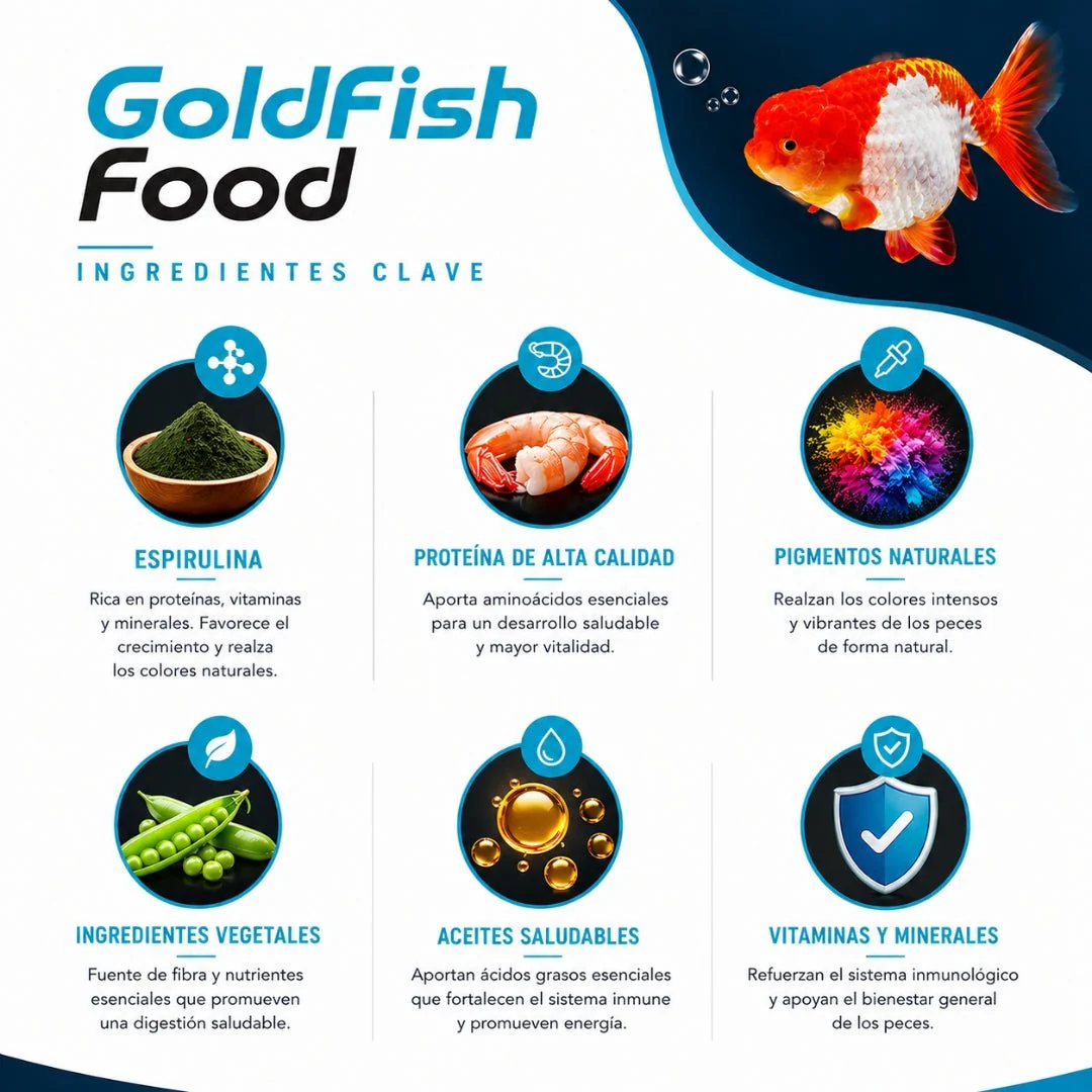 Porpoise Goldfish Granules 180 g – Alimento Premium para Peces Goldfish - Image 3
