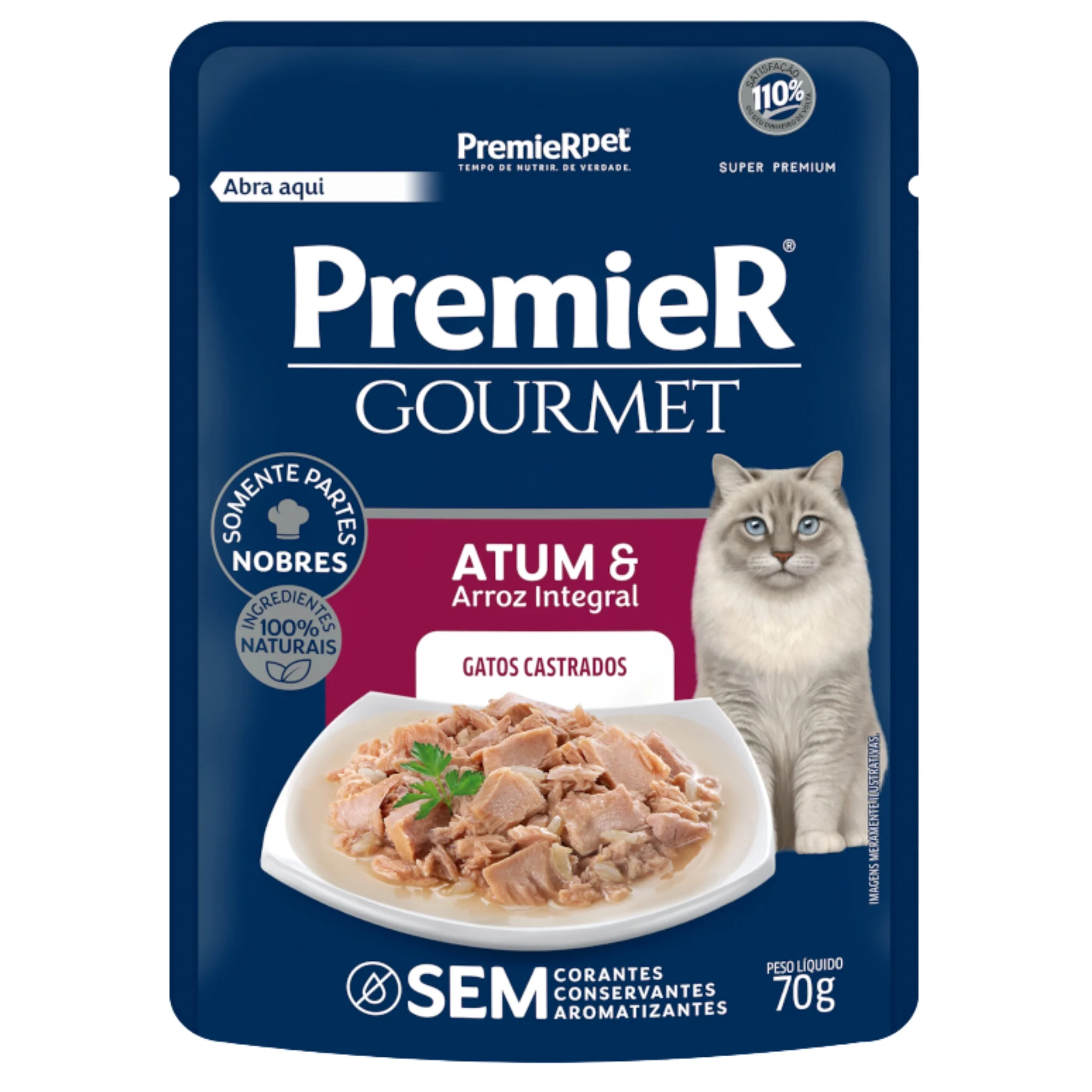 PremieR Gourmet Atún con Arroz Integral – Alimento Húmedo para Gatos Castrados - Image 3