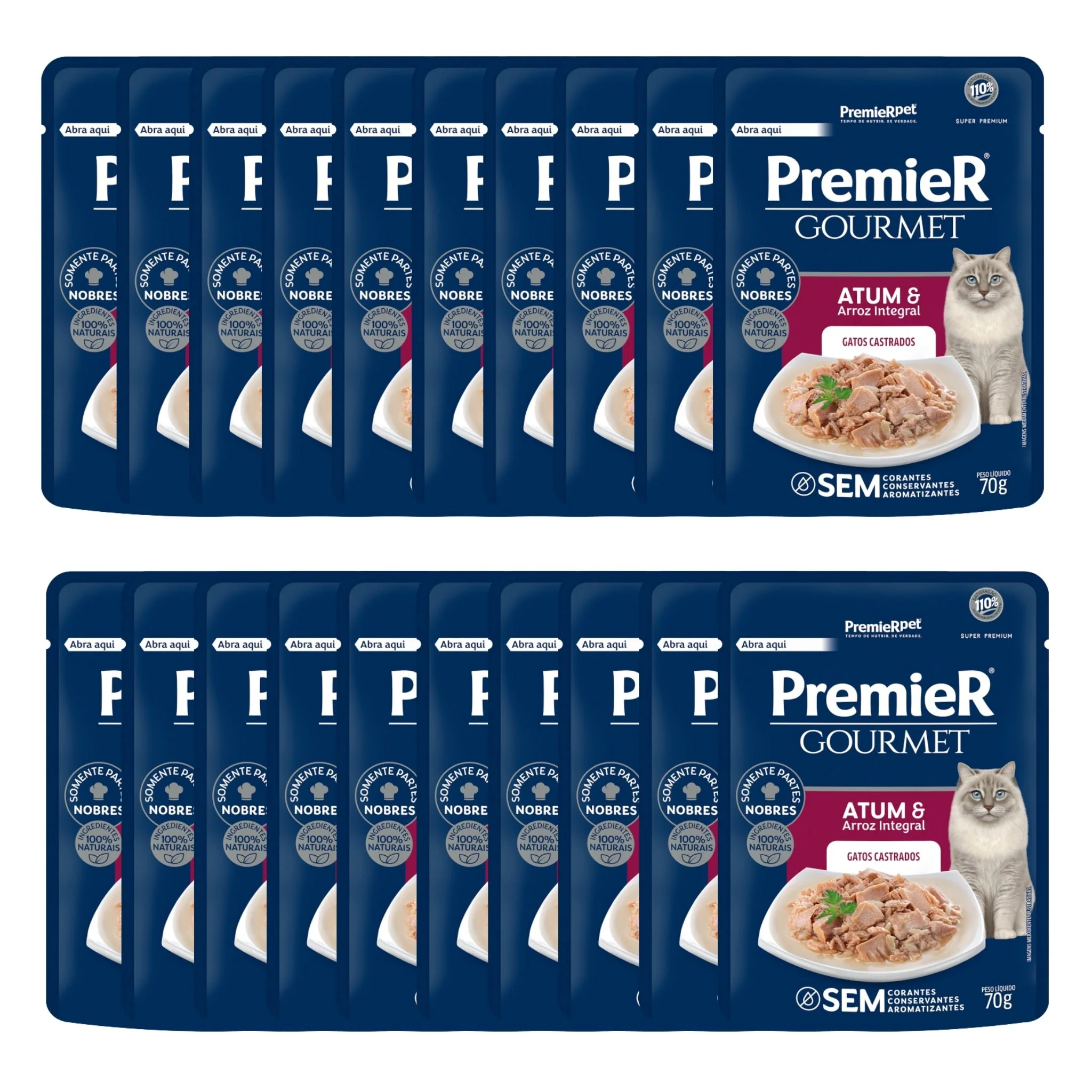 PremieR Gourmet Atún con Arroz Integral – Alimento Húmedo para Gatos Castrados - Image 4