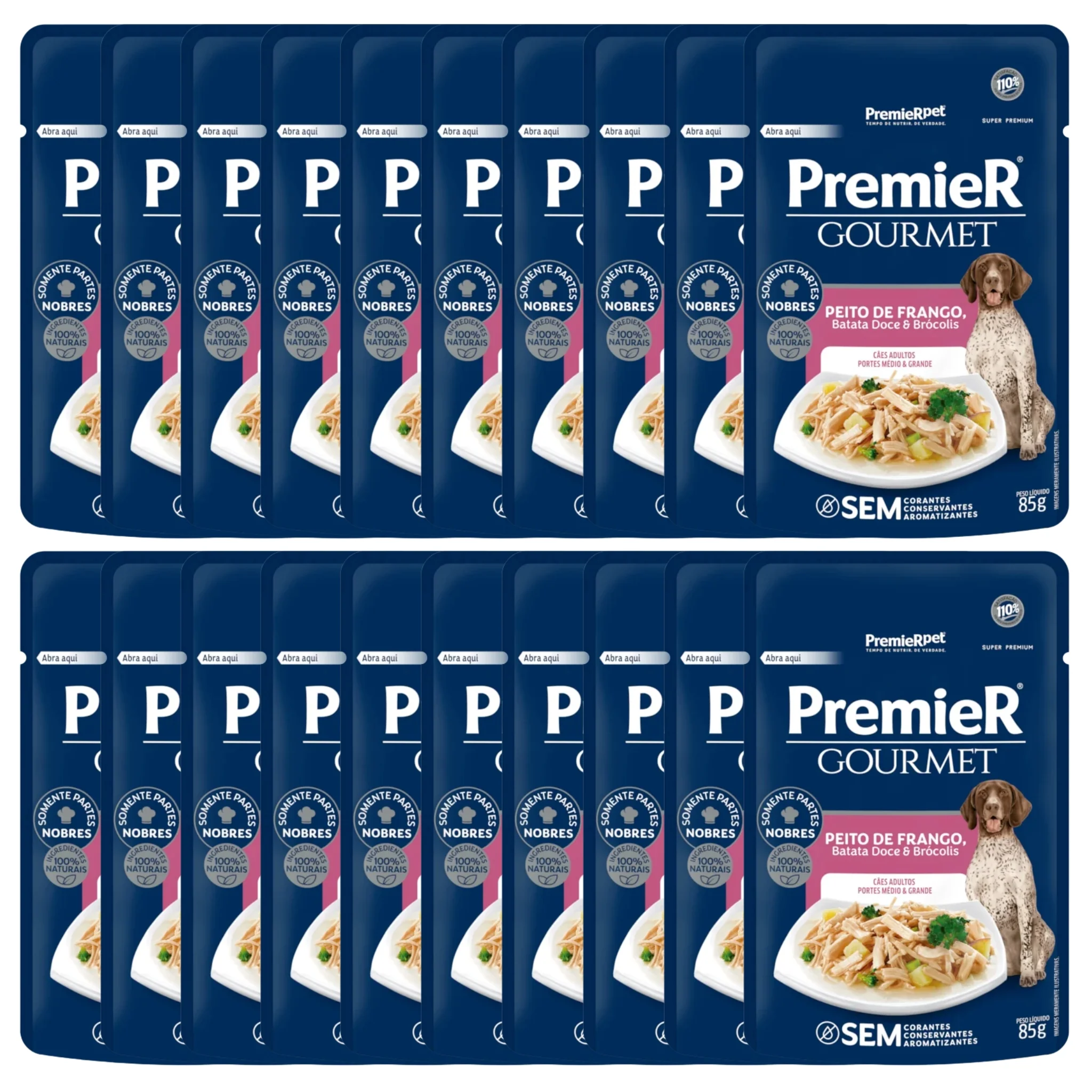 PremieR Gourmet Pollo, Batata y Brócoli – Alimento Húmedo para Perros - Image 3