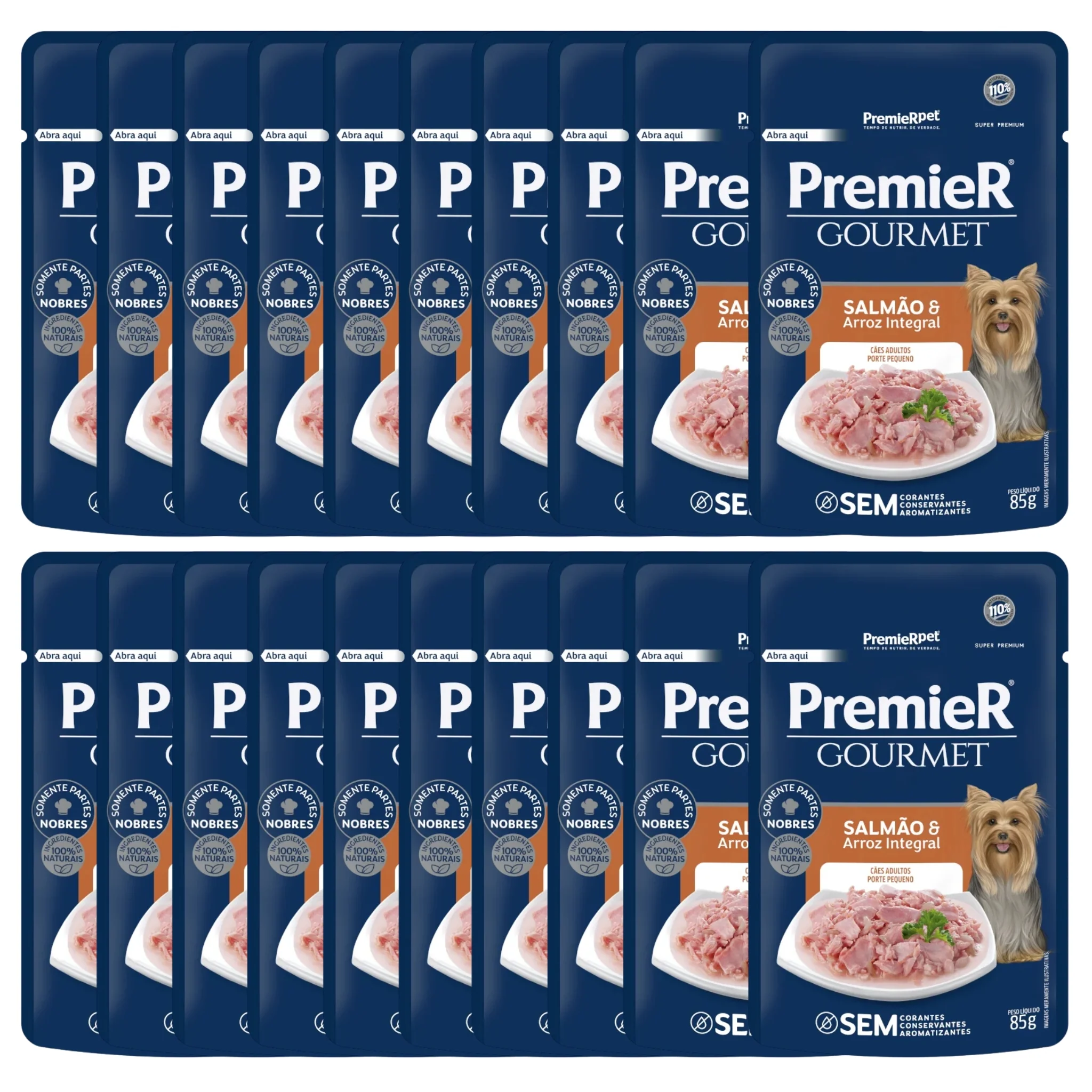 PremieR Gourmet Salmón con Arroz Integral – Alimento Húmedo para Perros Pequeños - Image 3