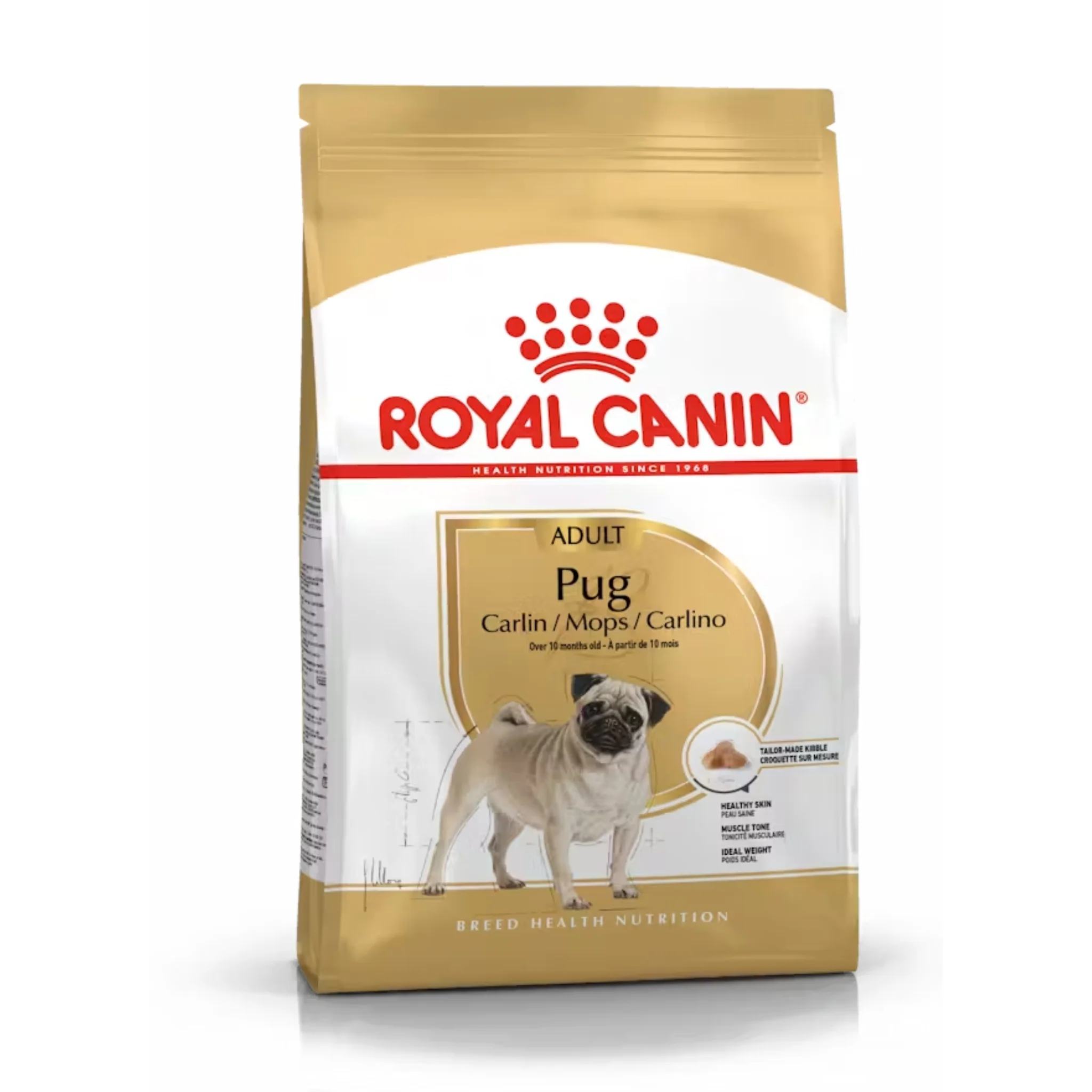 Alimento Premium Especializado Royal Canin Adulto Pug
