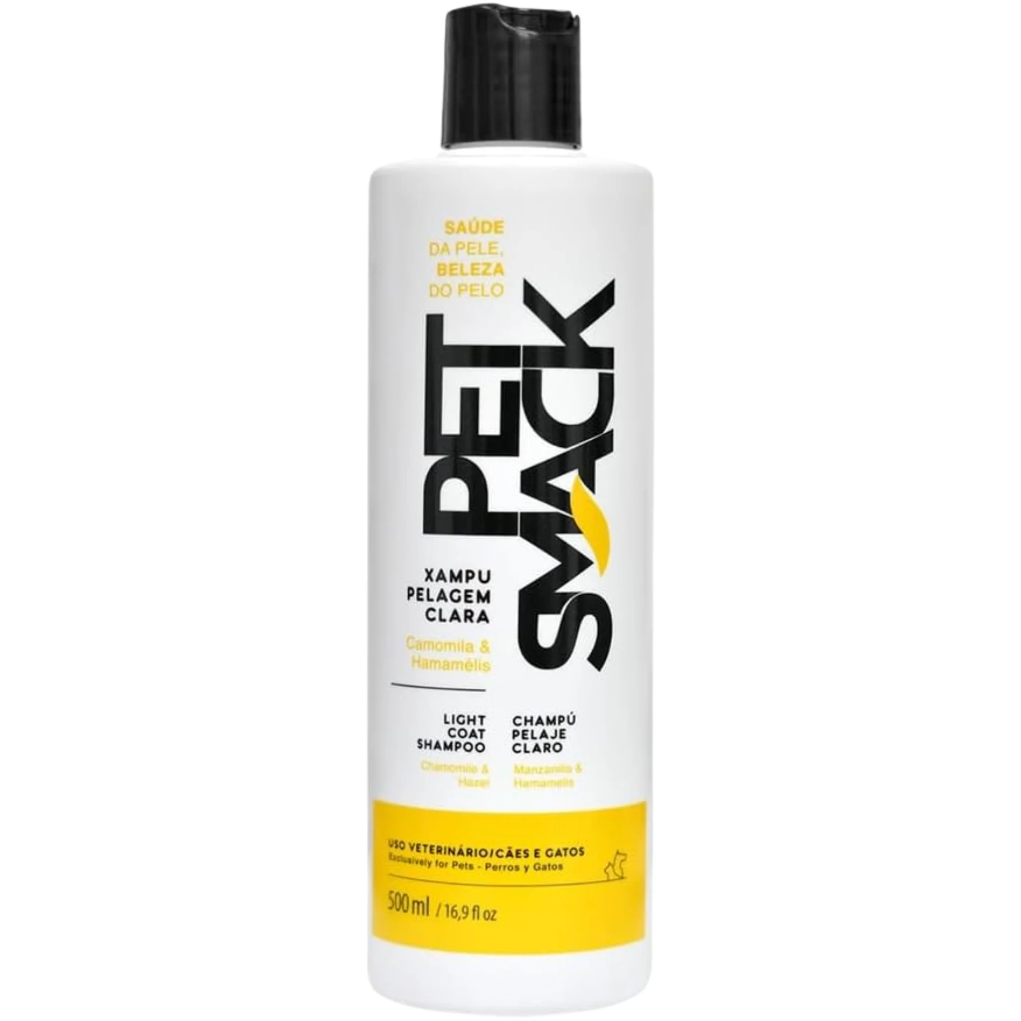 Shampoo Pet Smack para Pelajes Claros | Limpieza y Brillo Natural