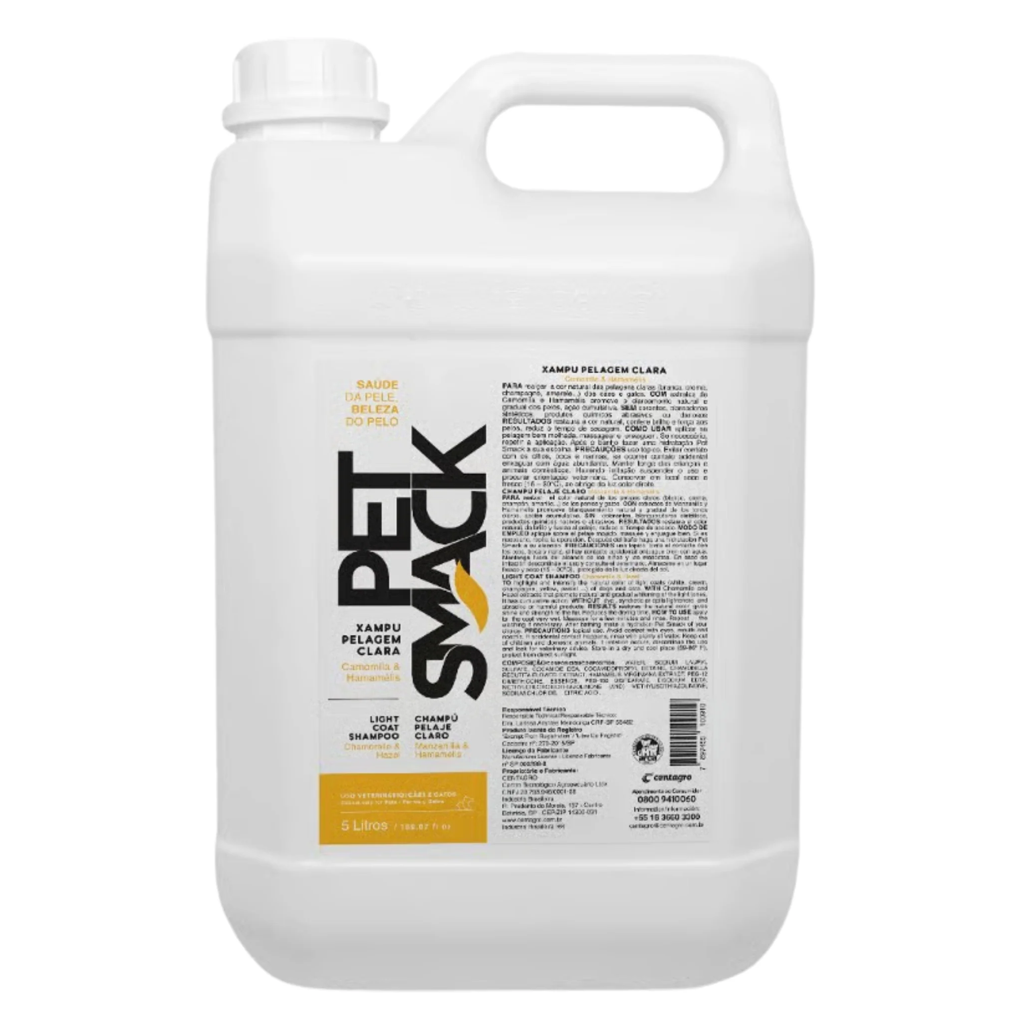 Shampoo Pet Smack para Pelajes Claros | Limpieza y Brillo Natural - Image 2