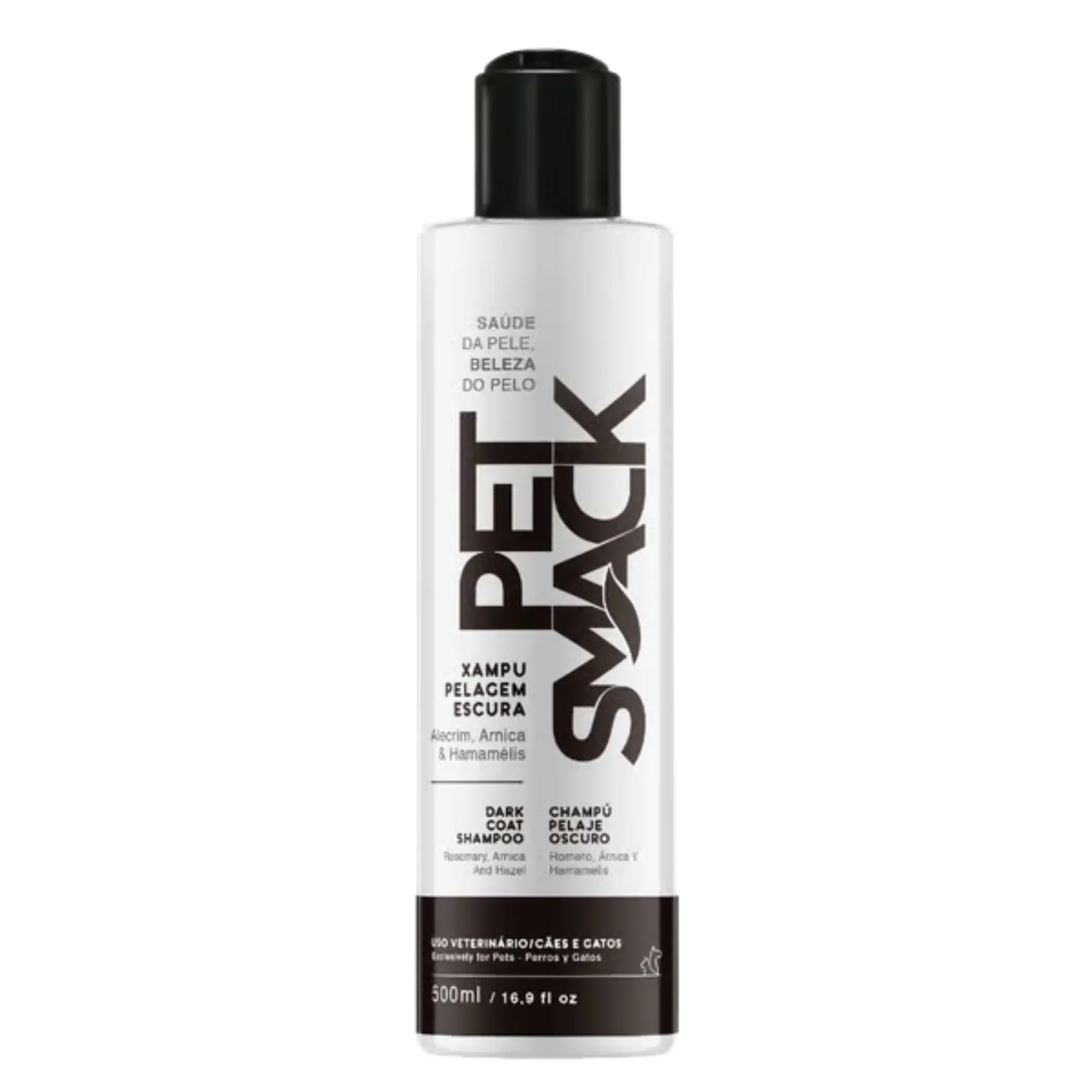 Shampoo Pet Smack Pelajes Oscuros para Perros y Gatos | Realza e Intensifica el Tono