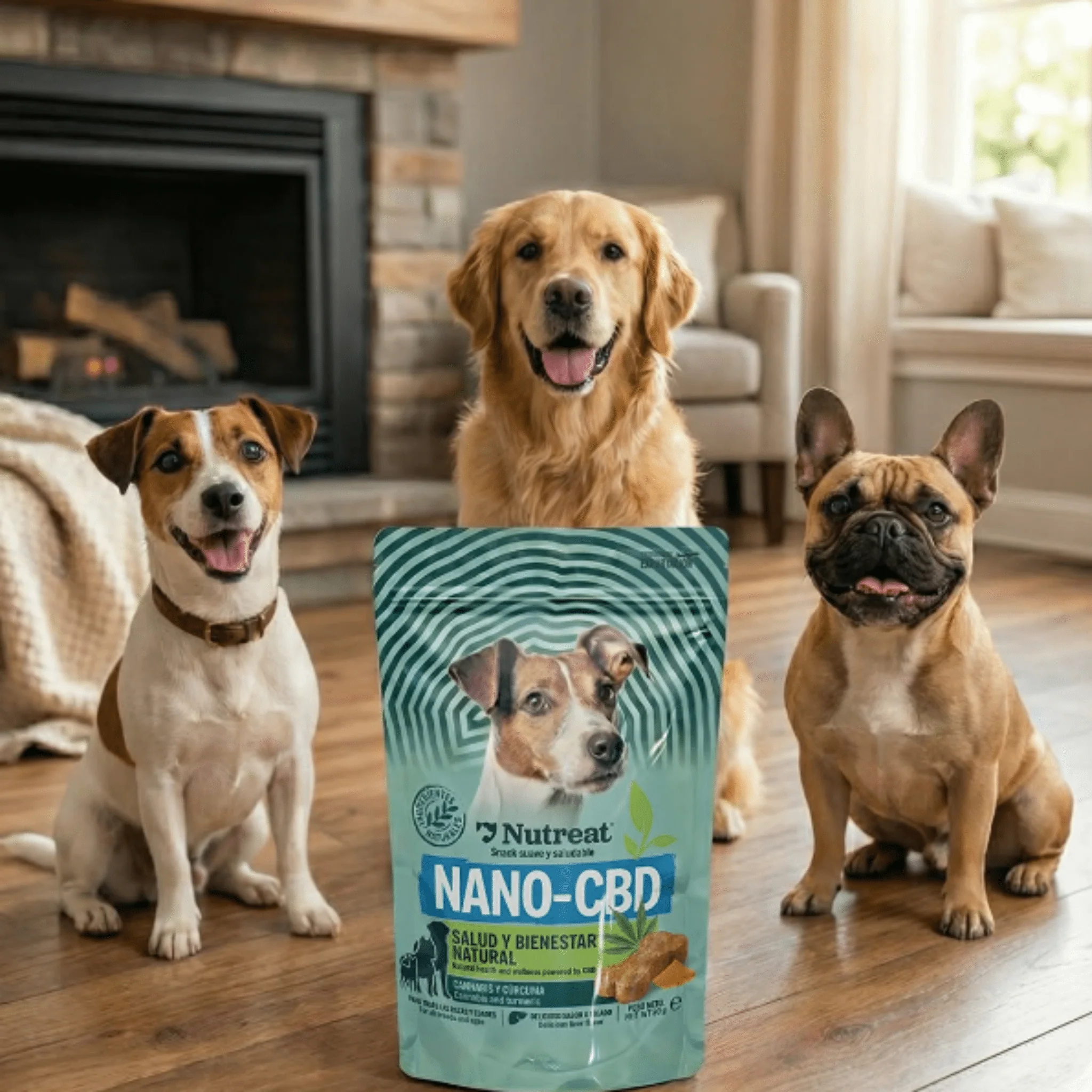 Nutreat Nano CBD 2PACK para perros - Antiestrés Natural - Image 2