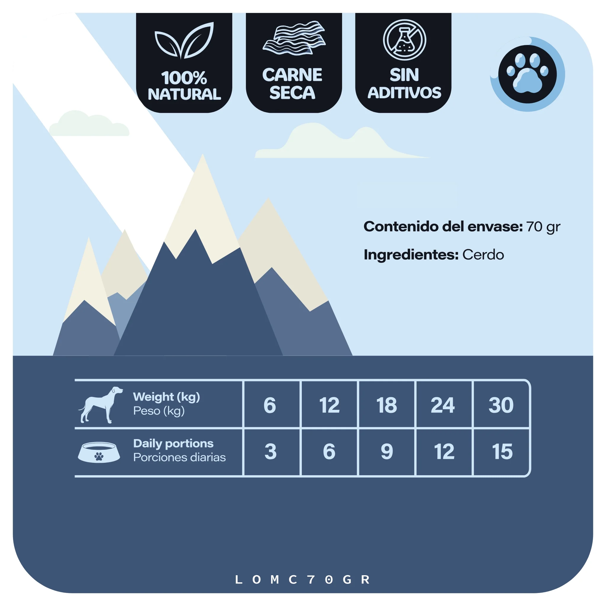 Snack Premium Lomo de Cerdo Wild Boost - Perro y Gato - Image 4