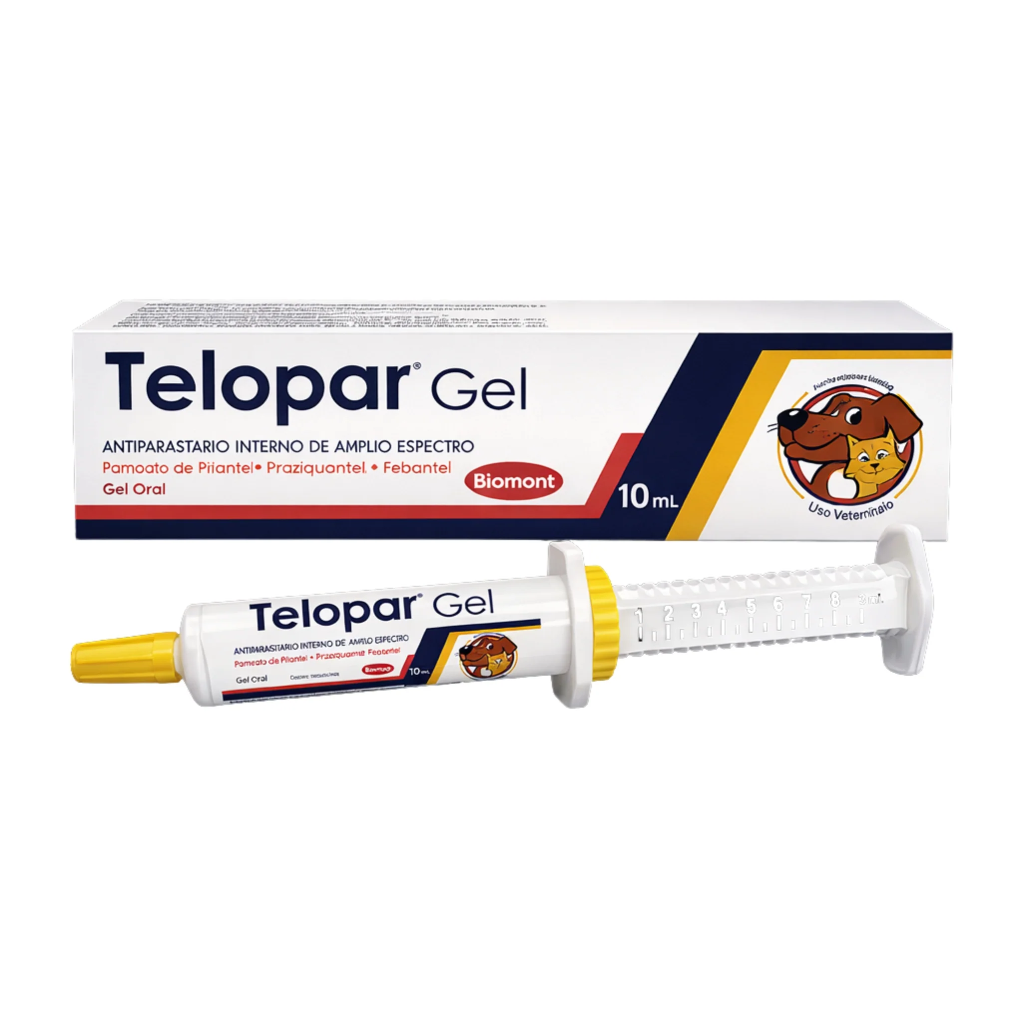 Telopar® Gel – Antiparasitario Interno de Amplio Espectro para Perros y Gatos - Image 3