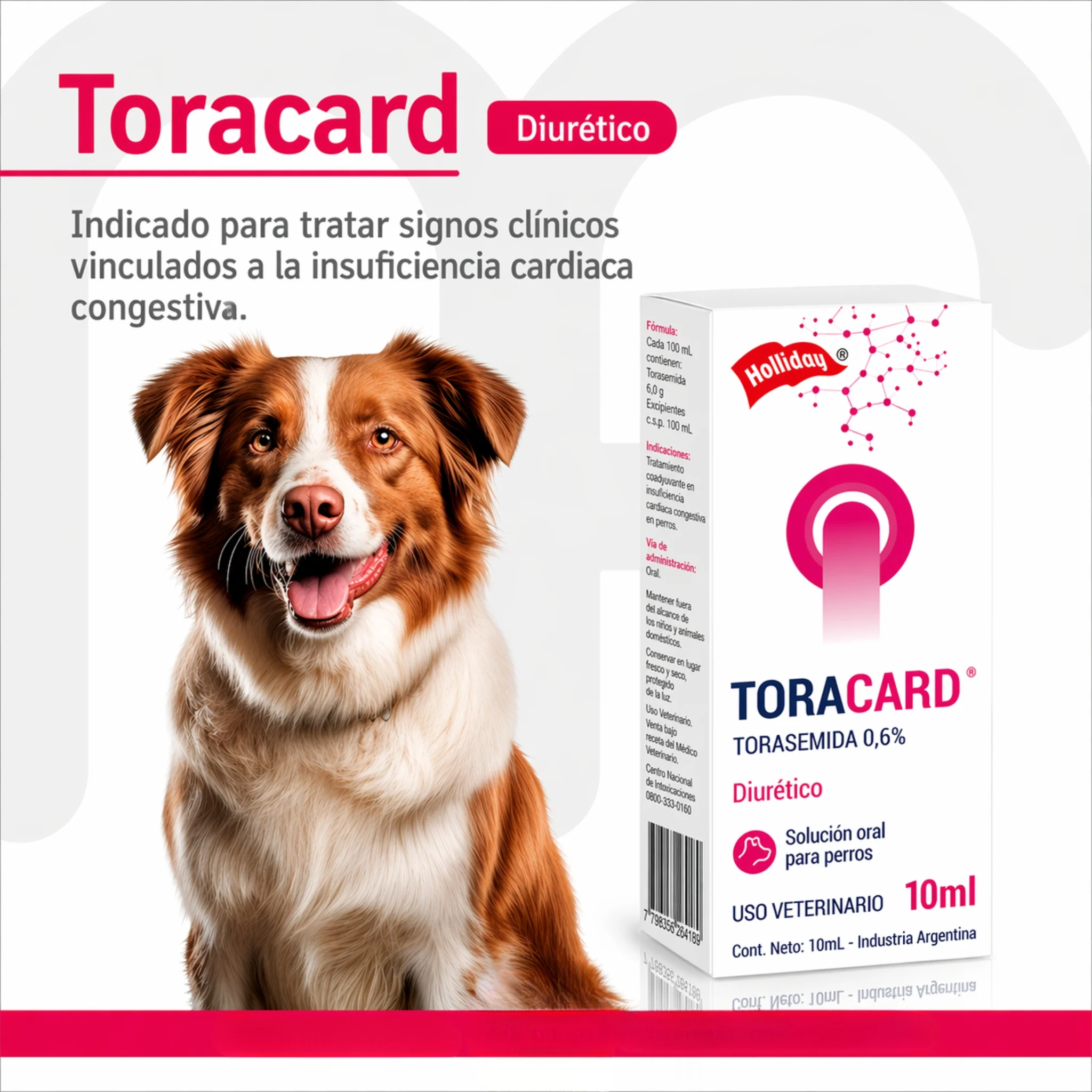 Toracard – Diurético Cardiovascular para Insuficiencia Cardíaca en Perros - Image 2