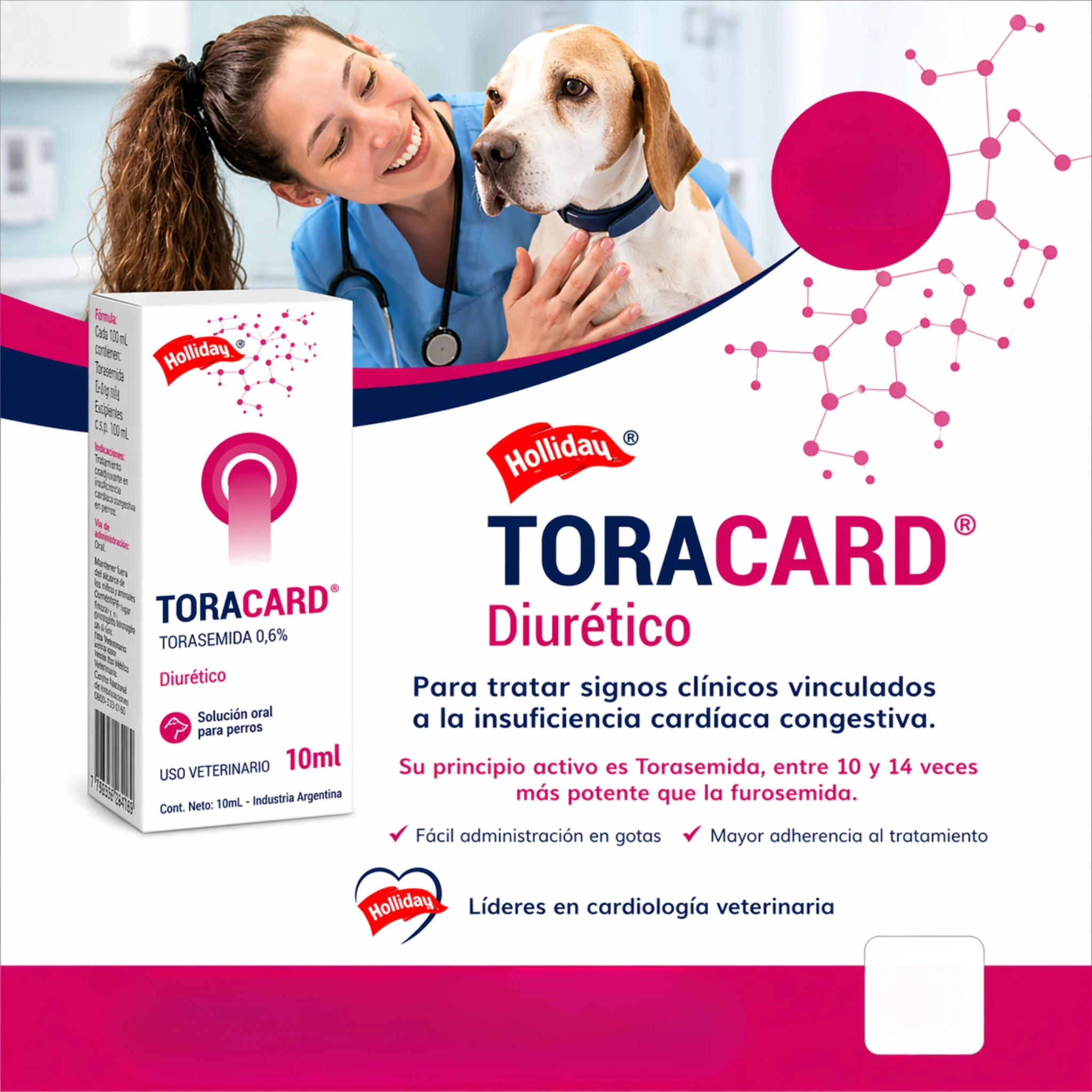 Toracard – Diurético Cardiovascular para Insuficiencia Cardíaca en Perros - Image 3