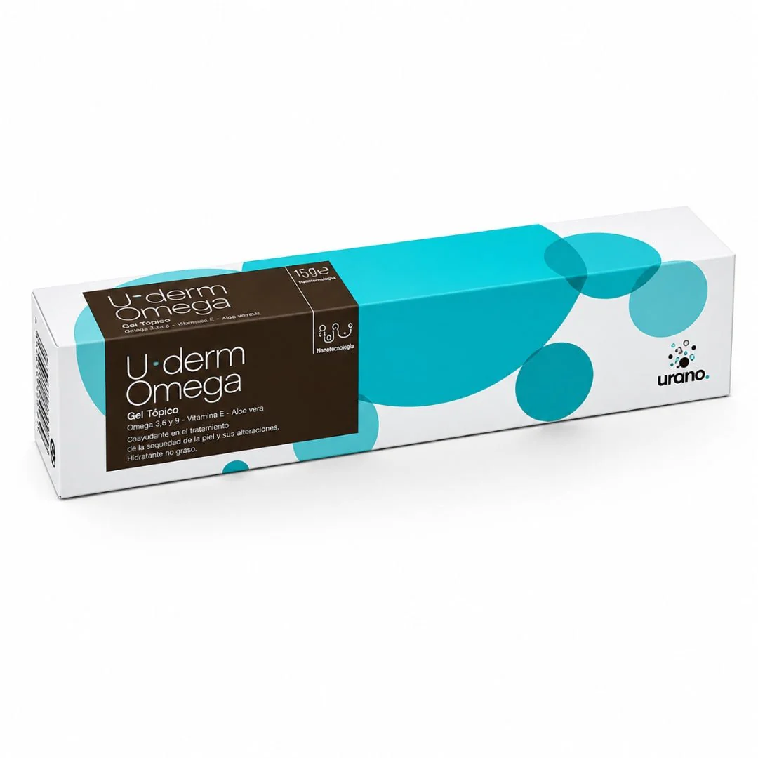 Uderm Omega Gel Oral 50 g –  Omega 3 y 6 para Perros y Gatos