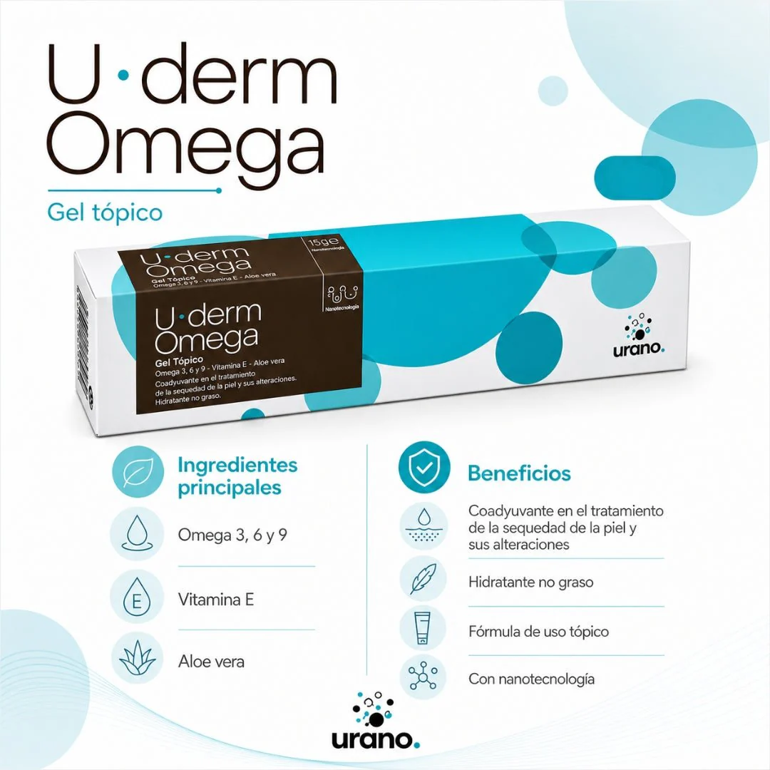 Uderm Omega Gel Oral 50 g –  Omega 3 y 6 para Perros y Gatos - Image 2