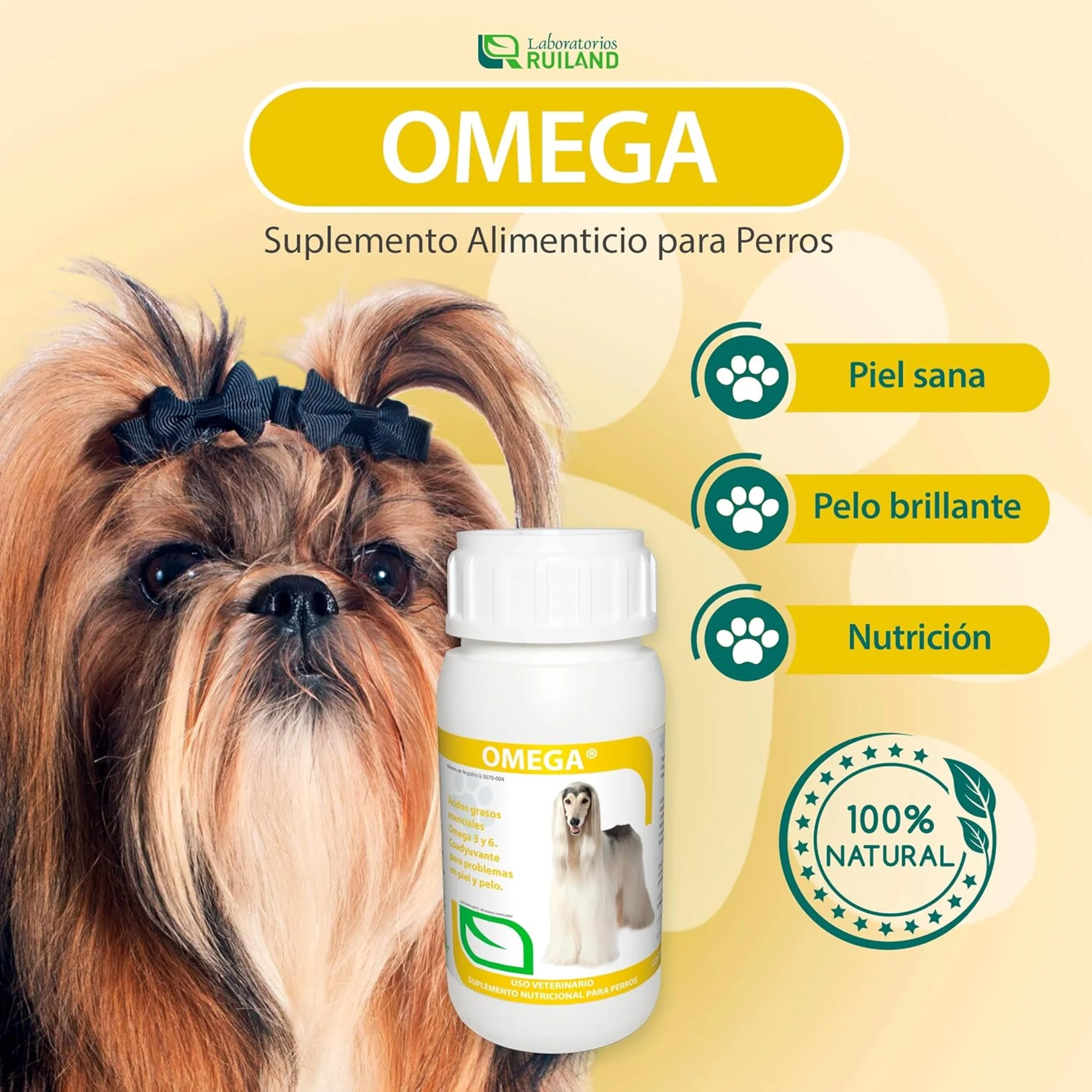 Vetri Omega® Perros – Suplemento Nutricional para Piel, Pelaje y Vitalidad - Image 2