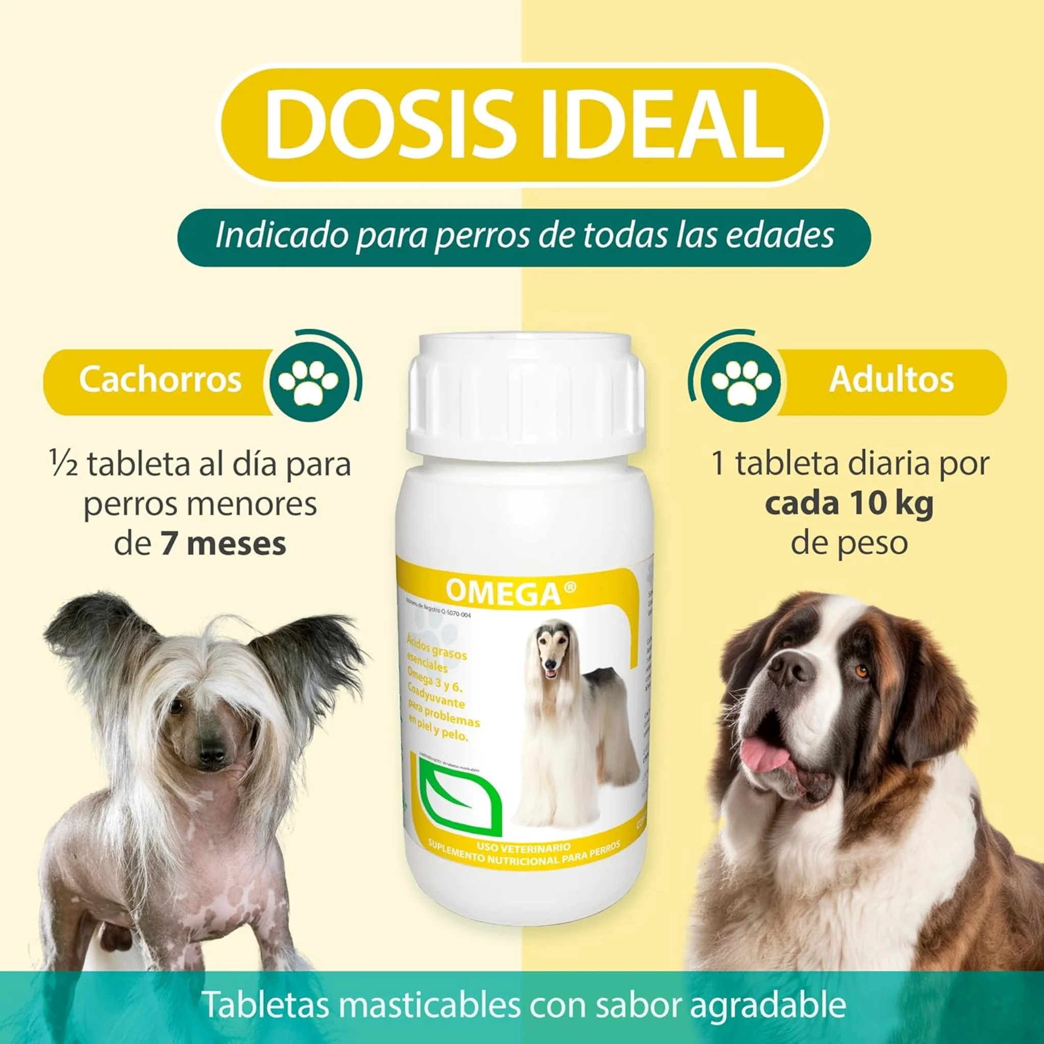 Vetri Omega® Perros – Suplemento Nutricional para Piel, Pelaje y Vitalidad - Image 4