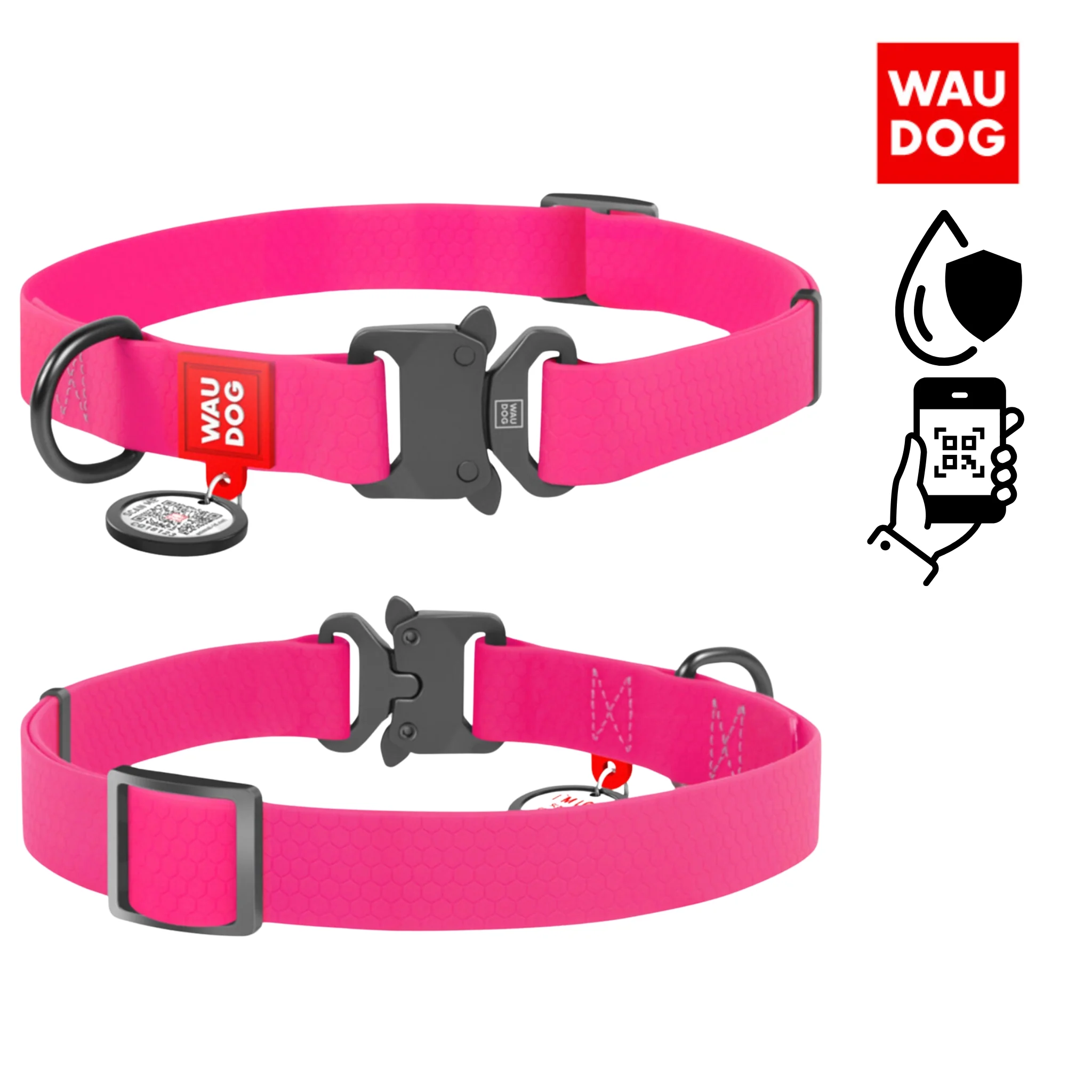 Collar impermeable WAUDOG Water: resistente y perfecto para actividades al aire libre. - Image 5