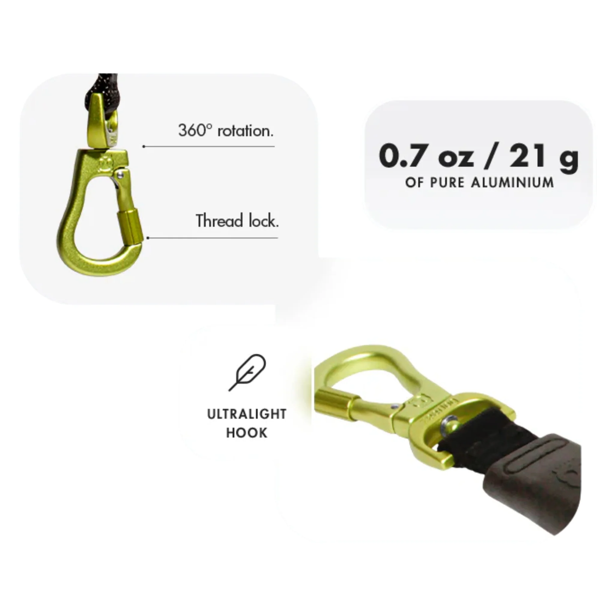 ZeeDog Airleash Neon-Correa Antitirones Ultra Ligera - Image 6